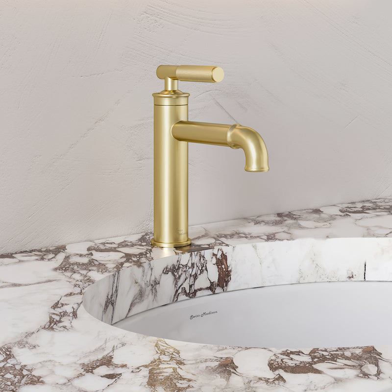 Swiss Madison Avallon Single Hole, Single-Handle Sleek, Bathroom Faucet