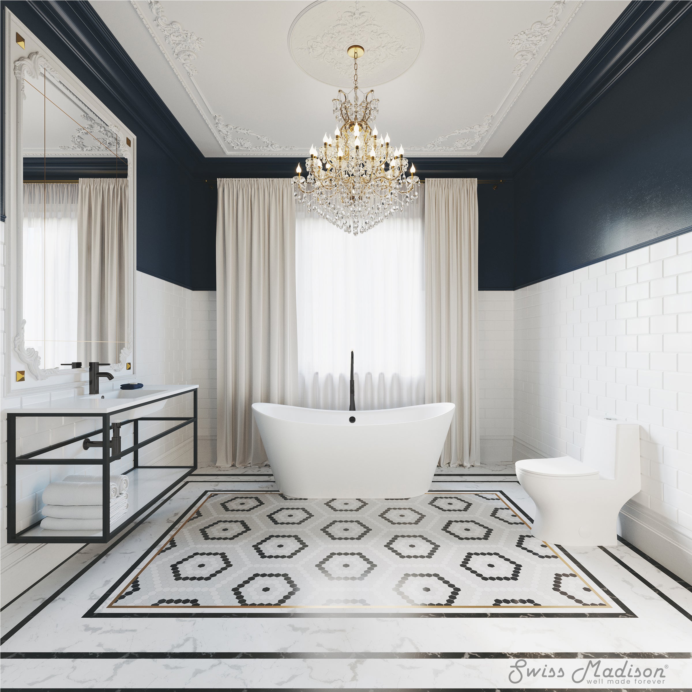 Swiss Madison Ivy Freestanding Bathtub Faucet