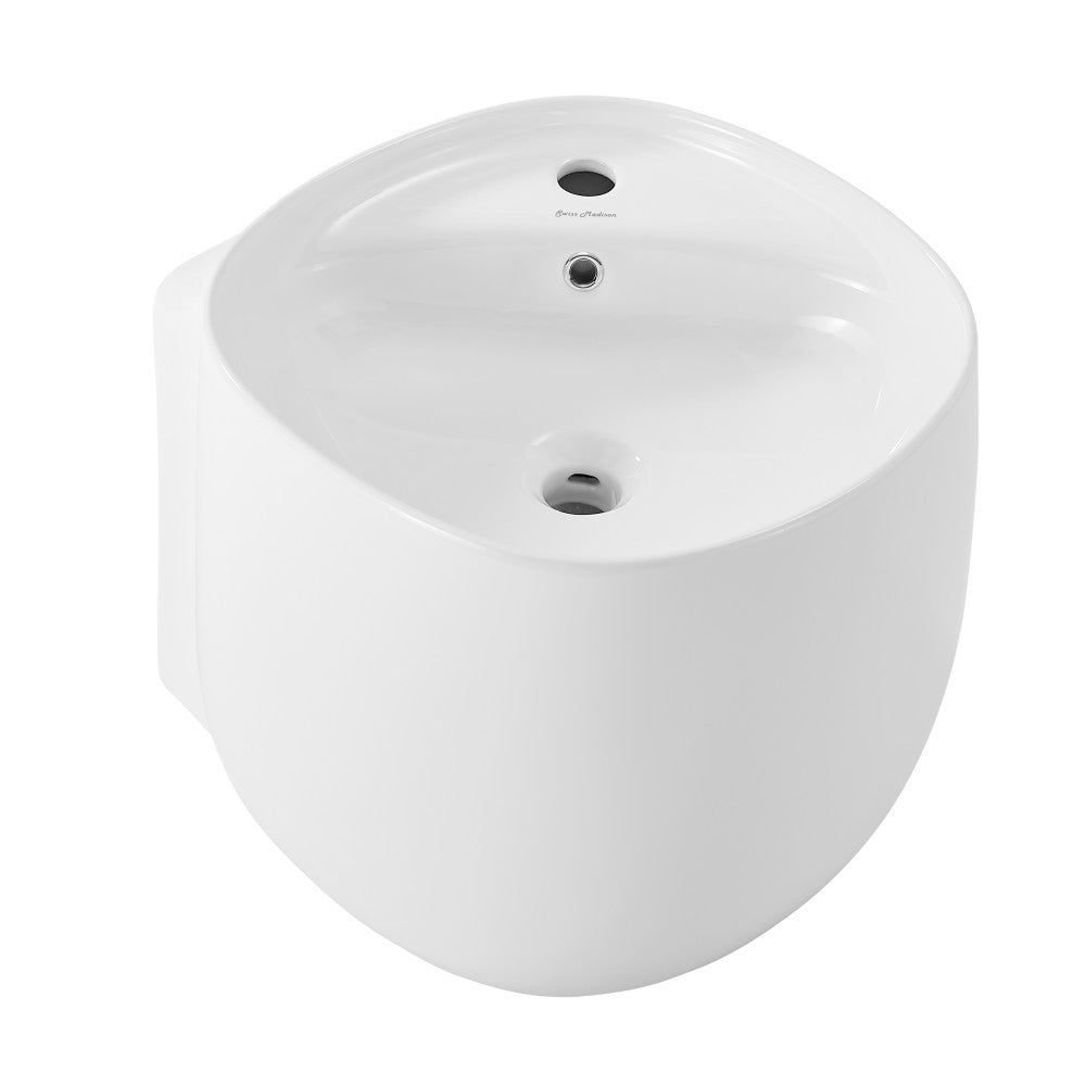 Swiss Madison Ivy Wall-Mount Sink