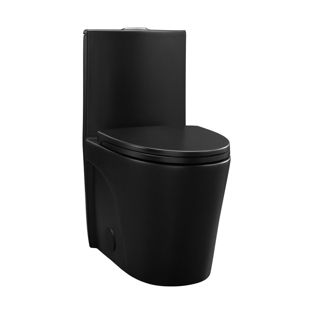 Swiss Madison St. Tropez One-Piece 14" Rough-in 1.1/1.6 GPF Dual Top Flush Elongated Toilet