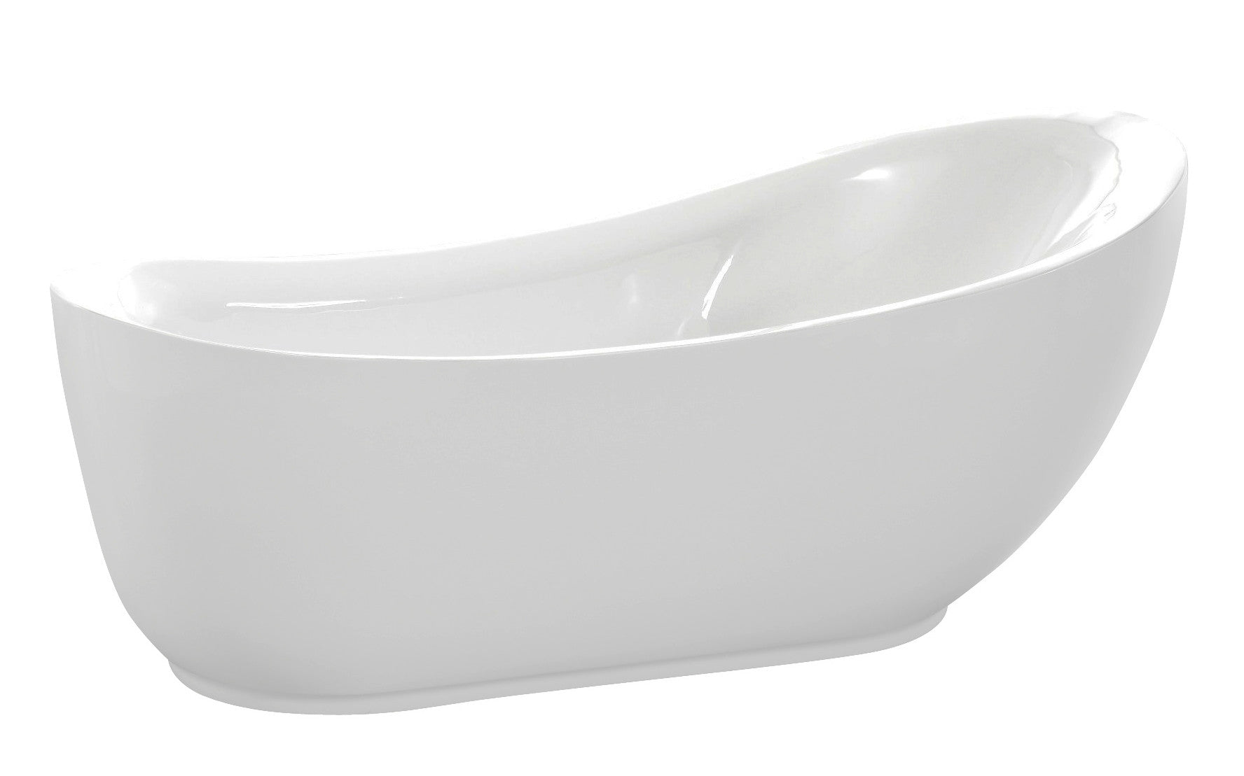 ANZZI  Talyah Series 5.92 ft. Freestanding Bathtub ANZZI