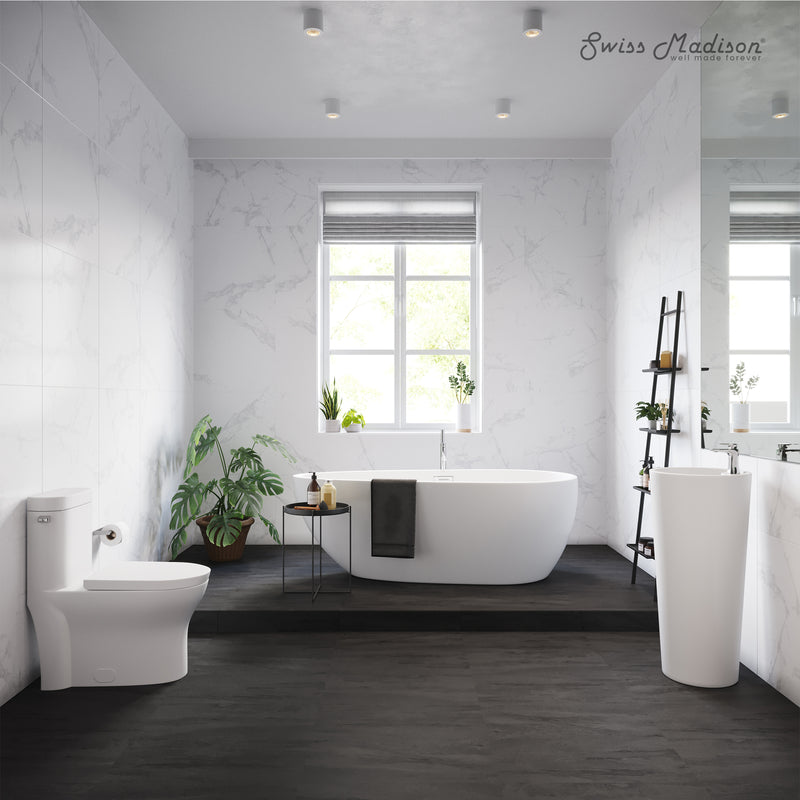 Swiss Madison Monaco 67" Freestanding Bathtub