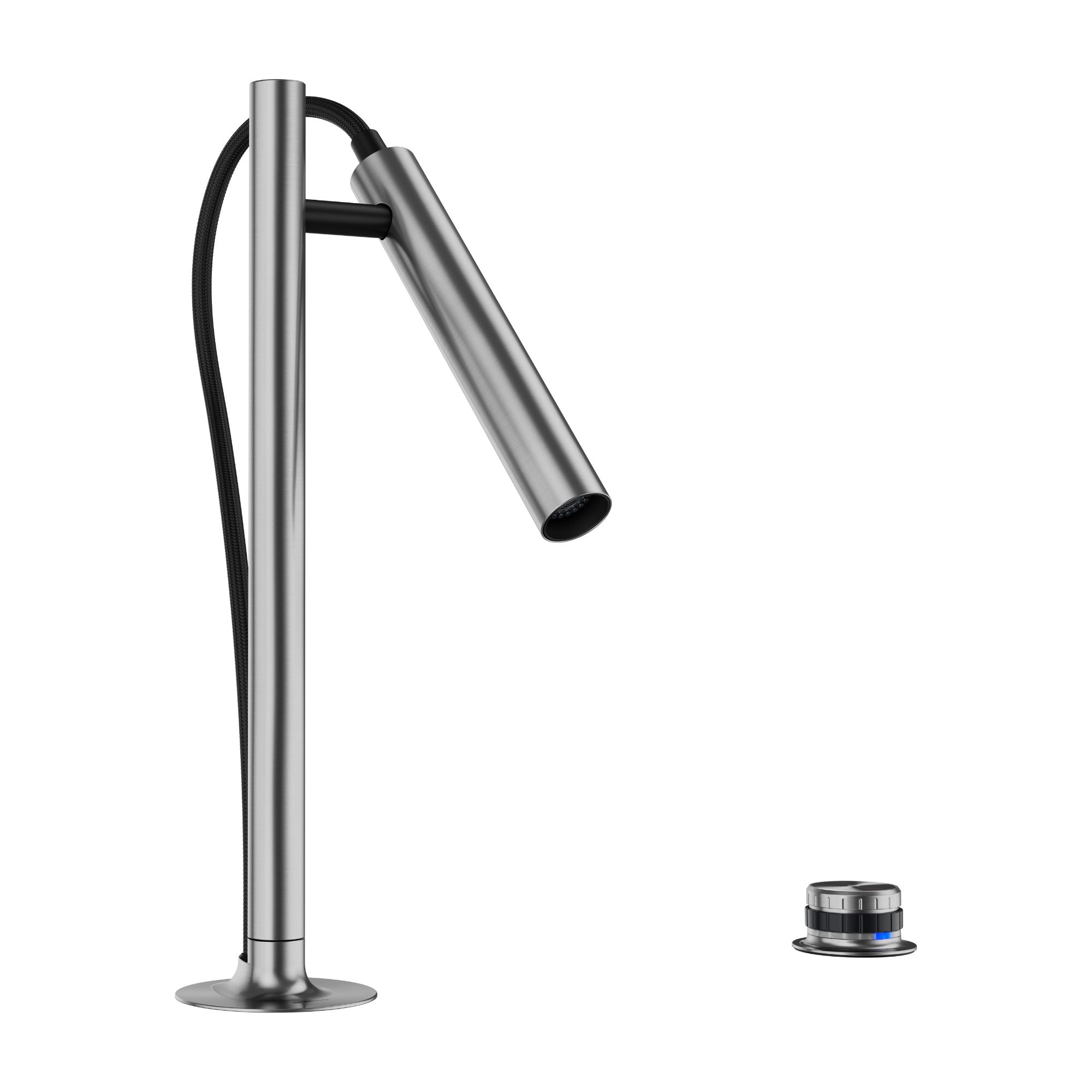 Blanco Luneoo Pull-Down Dual-Spray Kitchen Faucet with Push Button Activation BLANCO