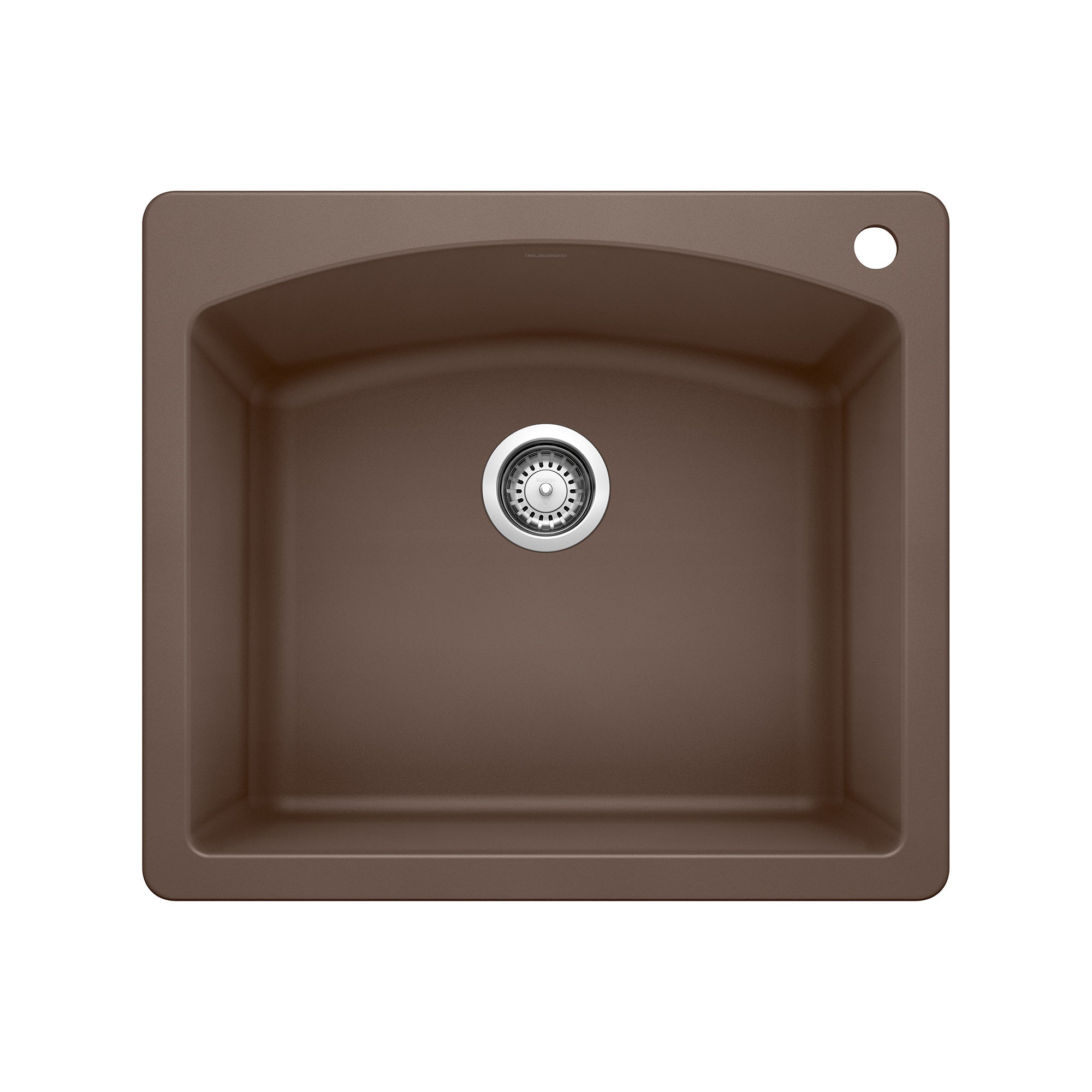 Blanco Diamond SILGRANIT 25" Single Bowl Dual Mount Kitchen Sink BLANCO