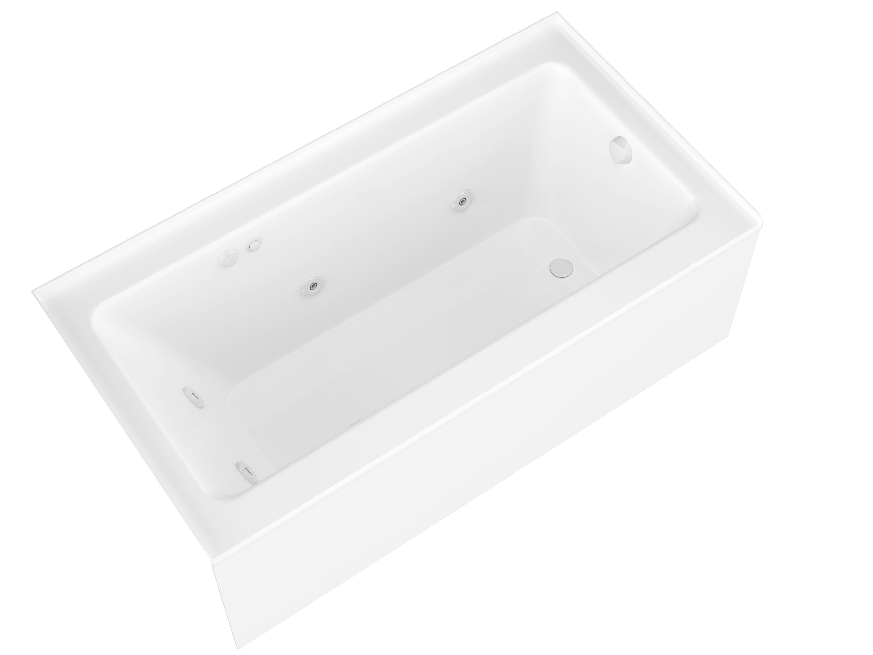 Liven/Quatrus Laundry Stainless Steel Task Basket Blanco