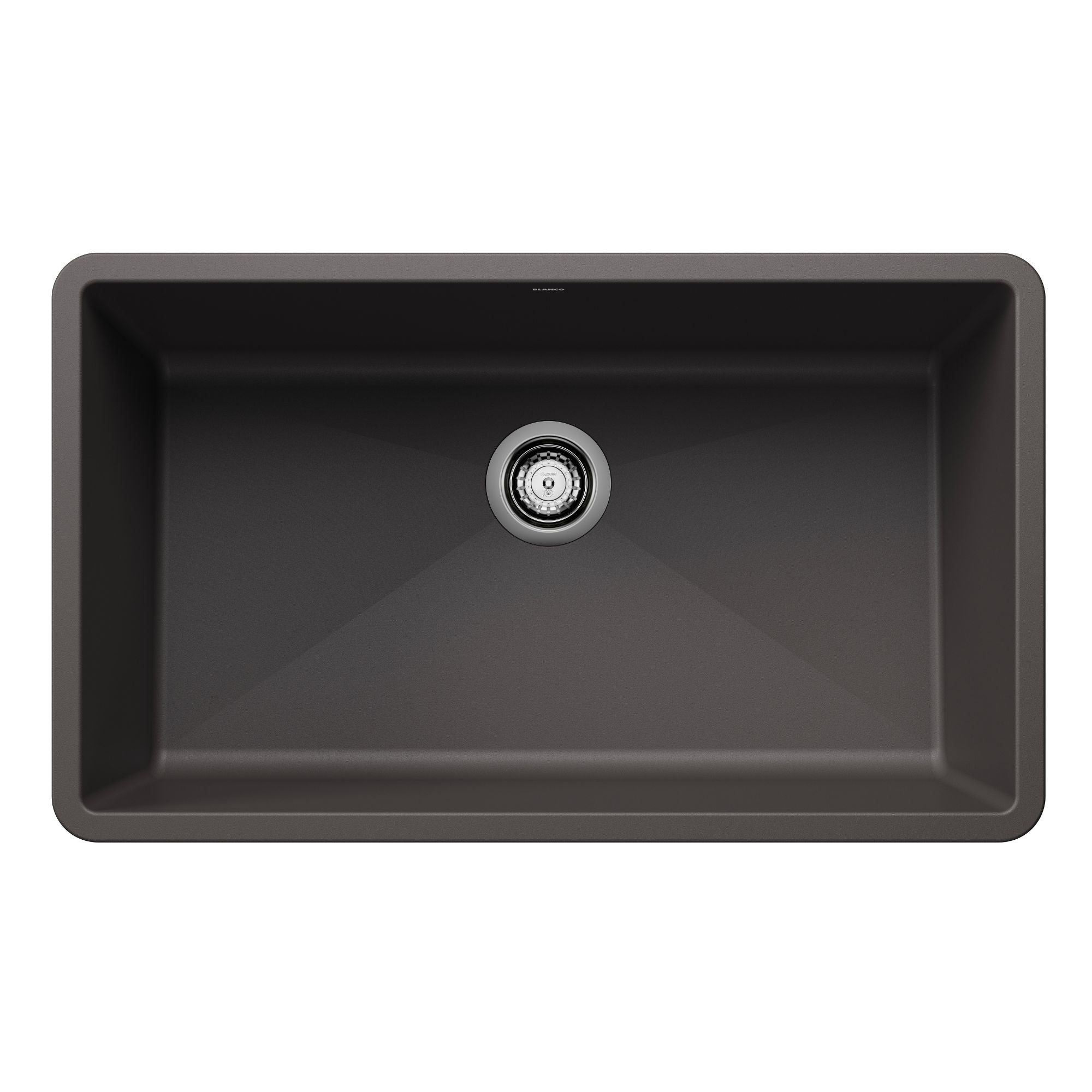 Blanco Precis SILGRANIT 32" Super Single Undermount Kitchen Sink BLANCO