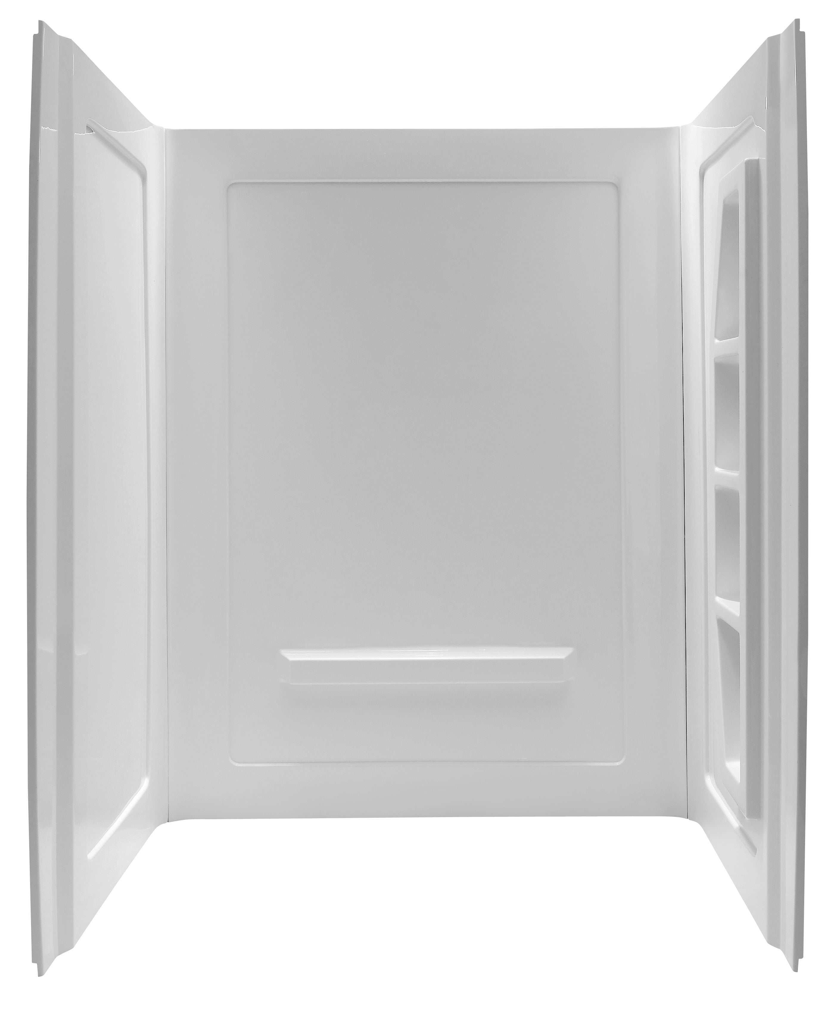 ANZZI  Rose 60 in. x 36 in. x 74 in. 3-piece DIY Friendly Alcove Shower Surround ANZZI