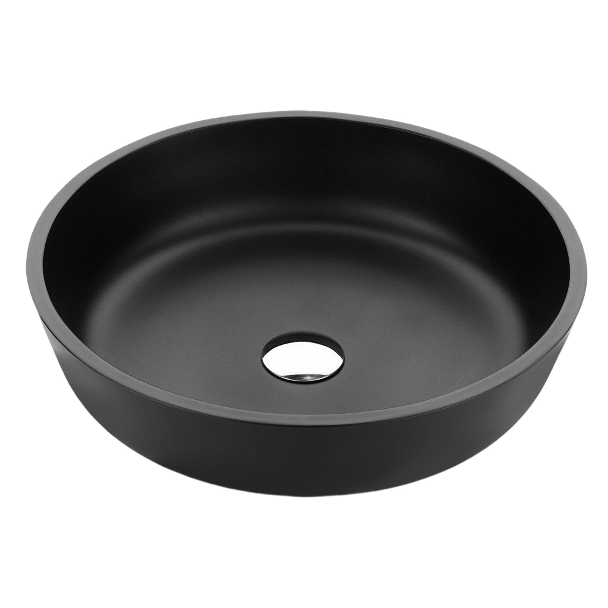 ANZZI Allegro Round Glass Vessel Bathroom Sink ANZZI