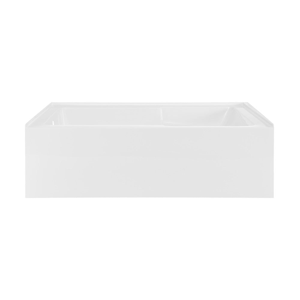 Swiss Madison Voltaire 72" x 36" Alcove Bathtub with Apron and Armrest Swiss Madison