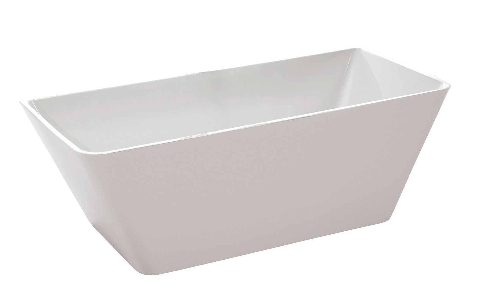 ANZZI  Zenith Series 5.58 ft. Freestanding Bathtub ANZZI