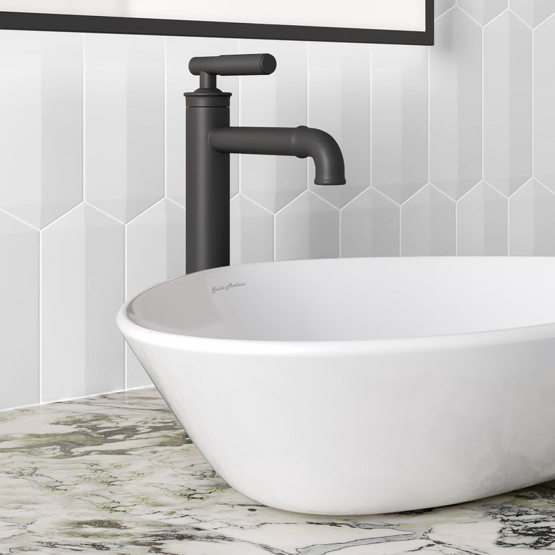 Swiss Madison Avallon Single Hole, Single-Handle Sleek, High Arc Bathroom Faucet