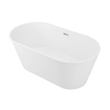 Swiss Madison Claire 60" Freestanding Bathtub