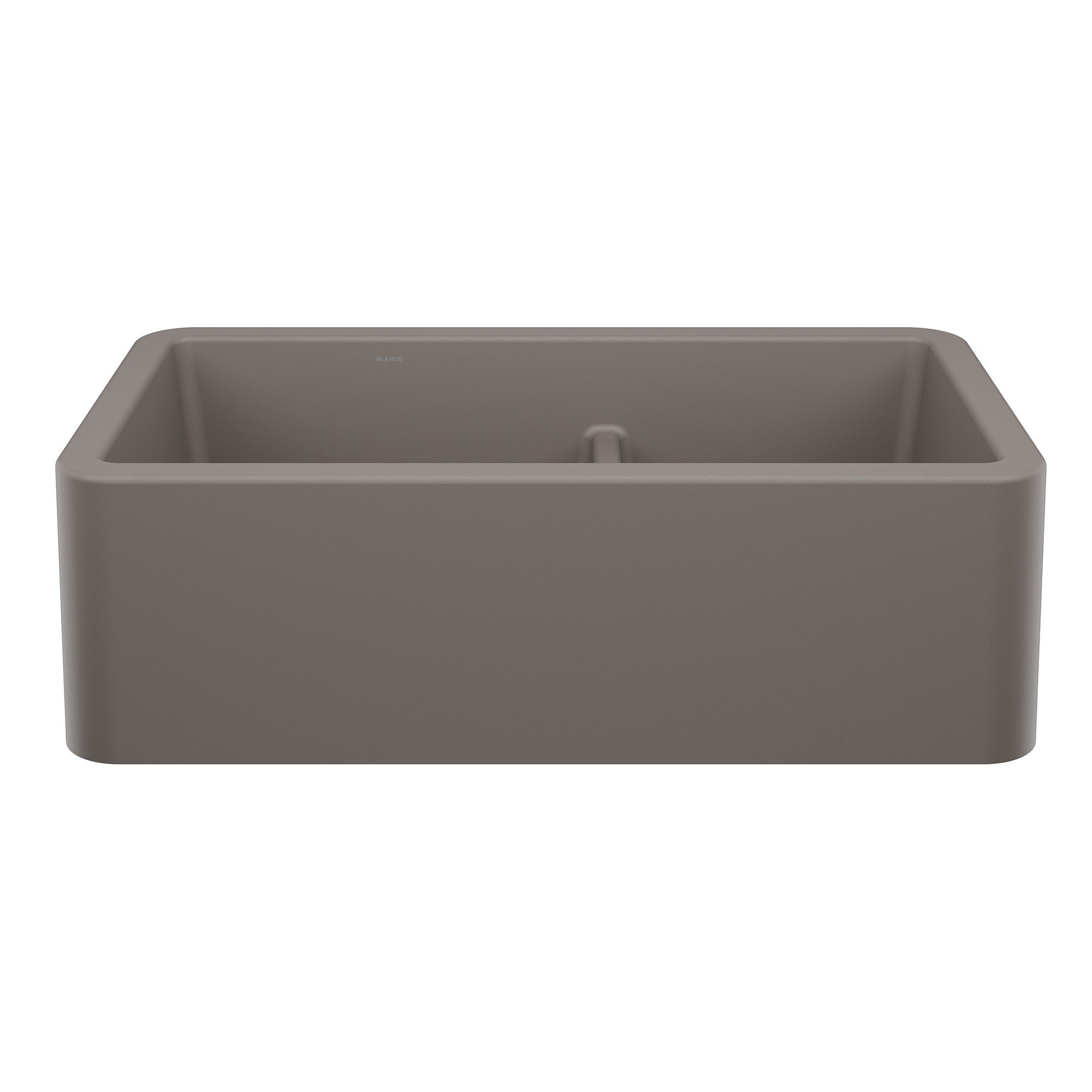 Blanco Ikon SILGRANIT 33" Double Bowl Apron-Front Farmhouse Sink with Low Divide BLANCO