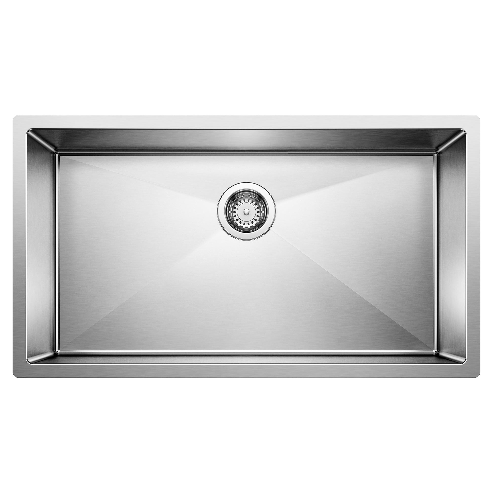 Blanco Precision R10 32" Super Single Bowl Undermount Stainless Steel Kitchen Sink Blanco