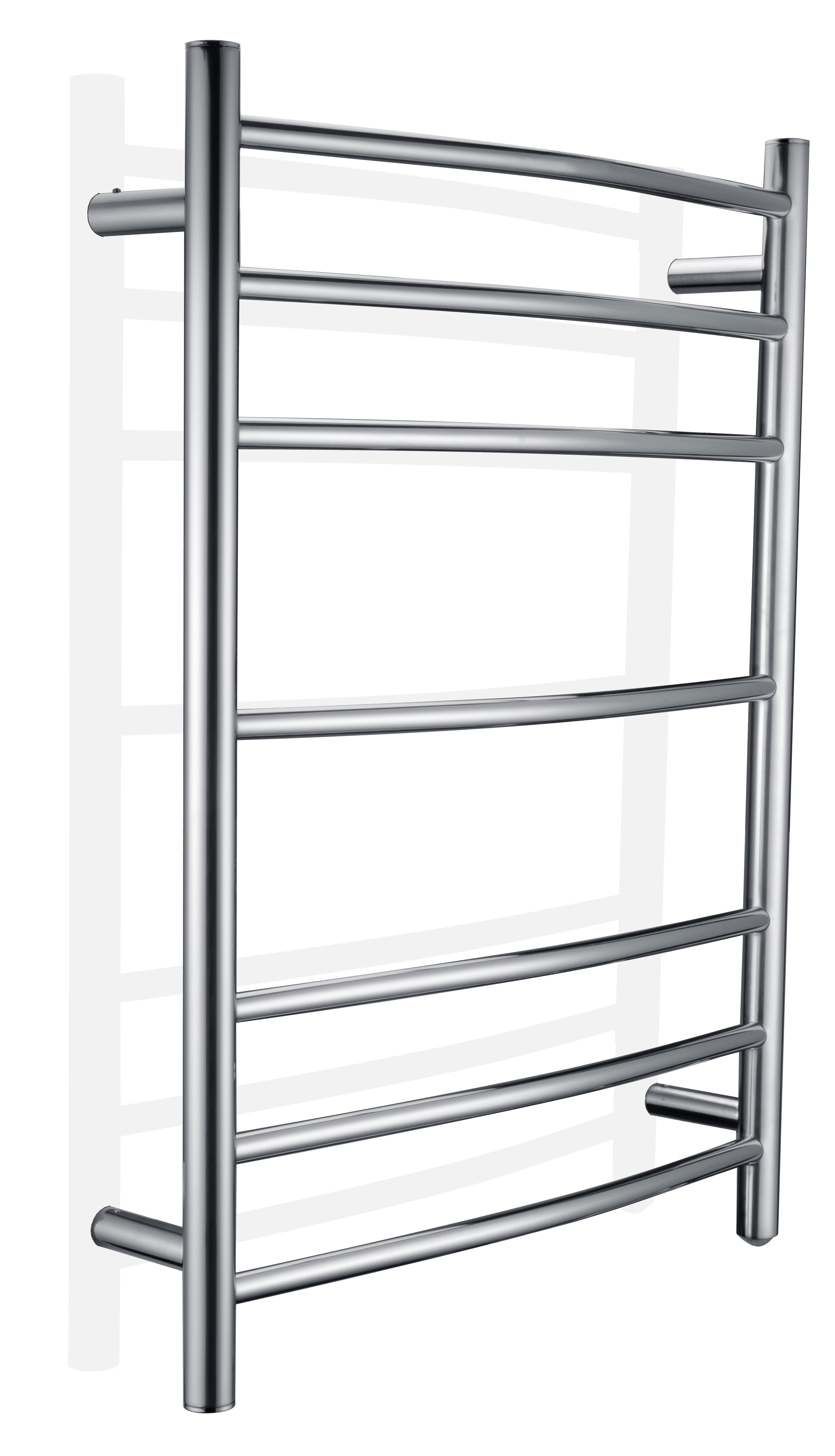 ANZZI  Gown 7-Bar Stainless Steel Wall Mounted Towel Warmer ANZZI