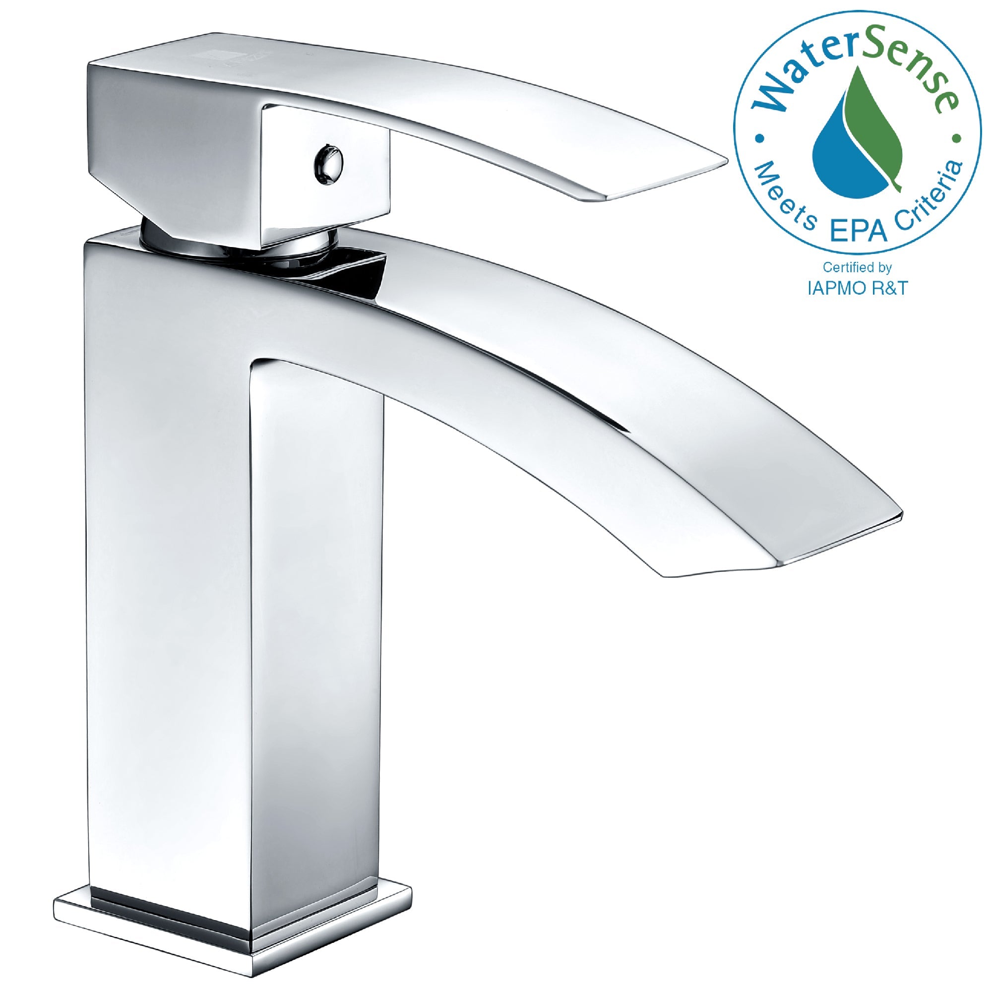 ANZZI  Revere Series Single Hole Single-Handle Low-Arc Bathroom Faucet ANZZI