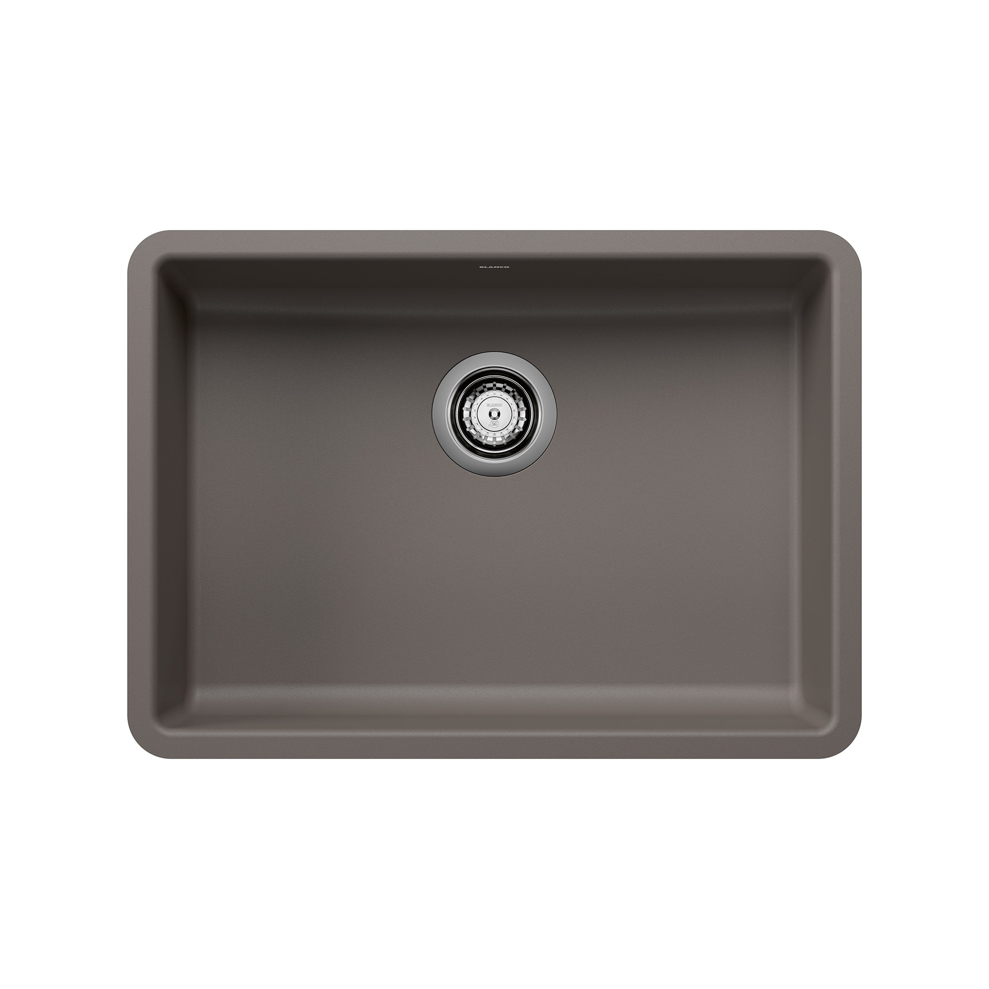 Blanco Precis SILGRANIT 25" ADA Single Bowl Undermount Kitchen Sink BLANCO
