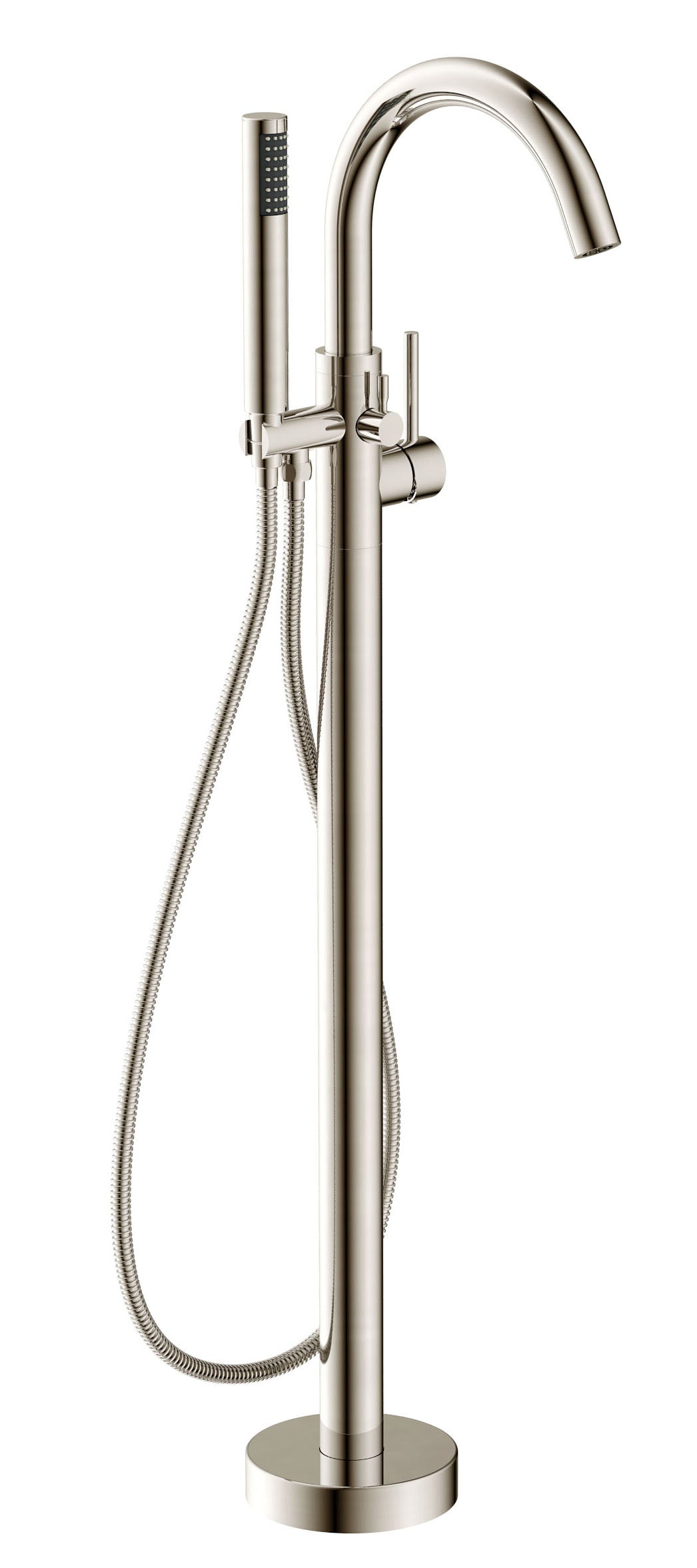 ANZZI  Coral Series 2-Handle Freestanding Claw Foot Tub Faucet with Hand Shower ANZZI