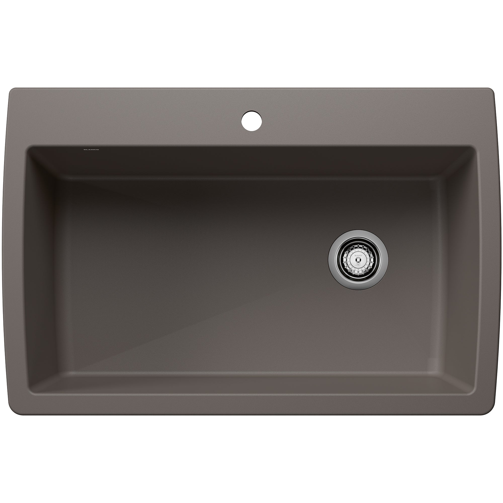 Blanco Diamond SILGRANIT 33.5" Super Single Dual Mount Kitchen Sink BLANCO