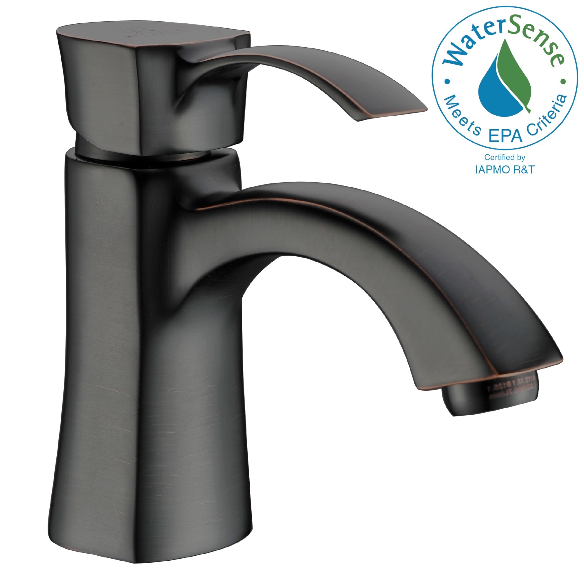 ANZZI Alto Series Single Hole Single-Handle Mid-Arc Bathroom Faucet ANZZI