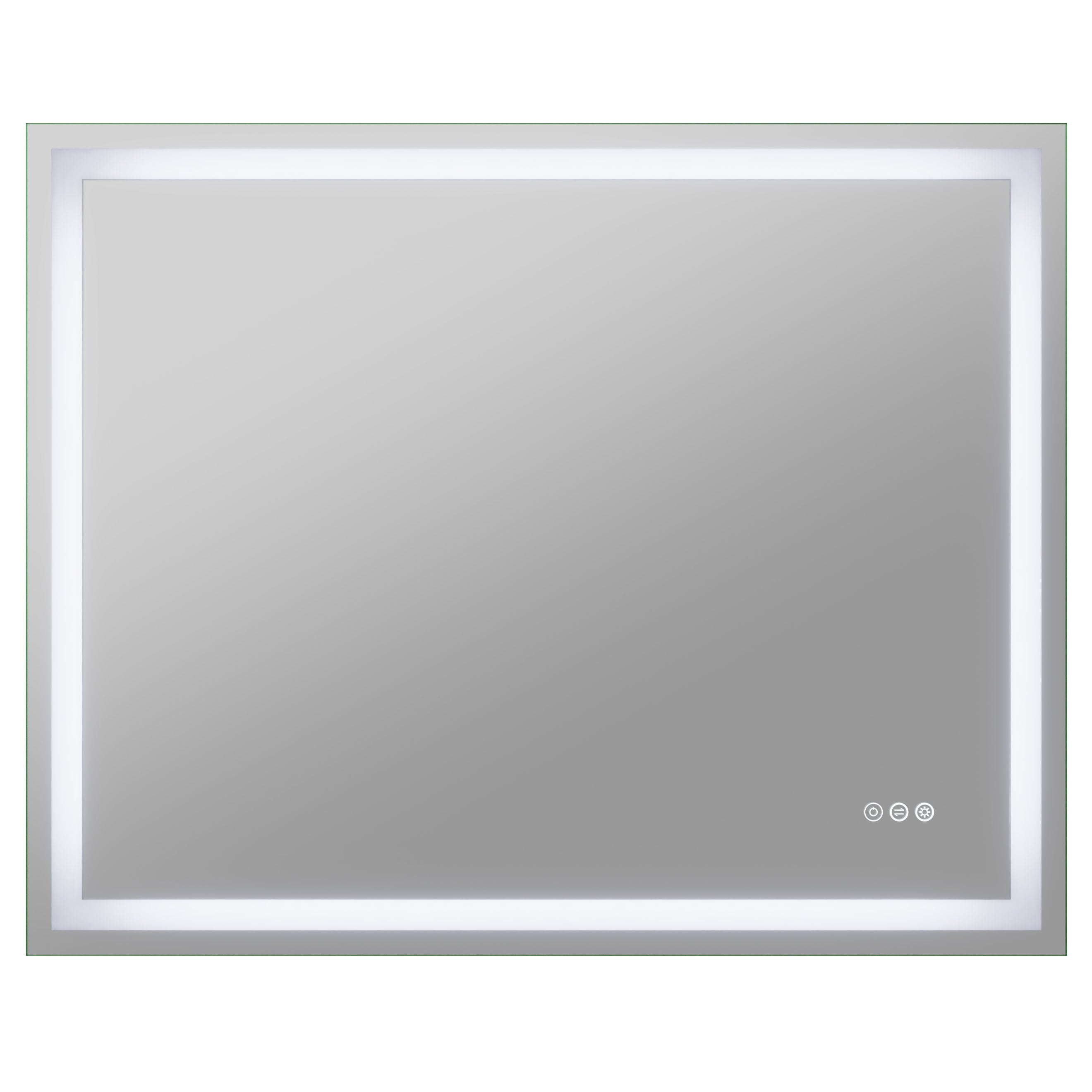 ANZZI 32-in. x 40-in. LED Front Lighting Bathroom Mirror with Defogger ANZZI