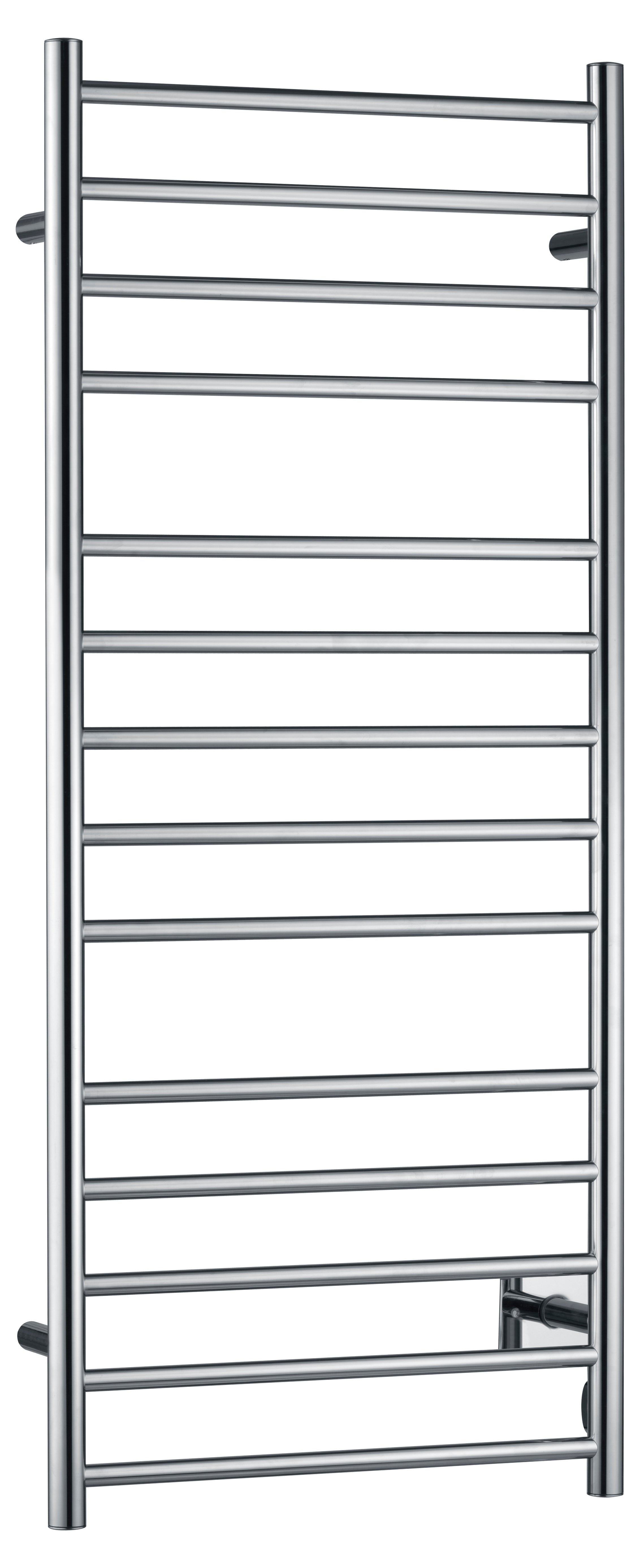 ANZZI Elgon 14-Bar Carbon Steel Wall Mounted Electric Towel Warmer Rack ANZZI