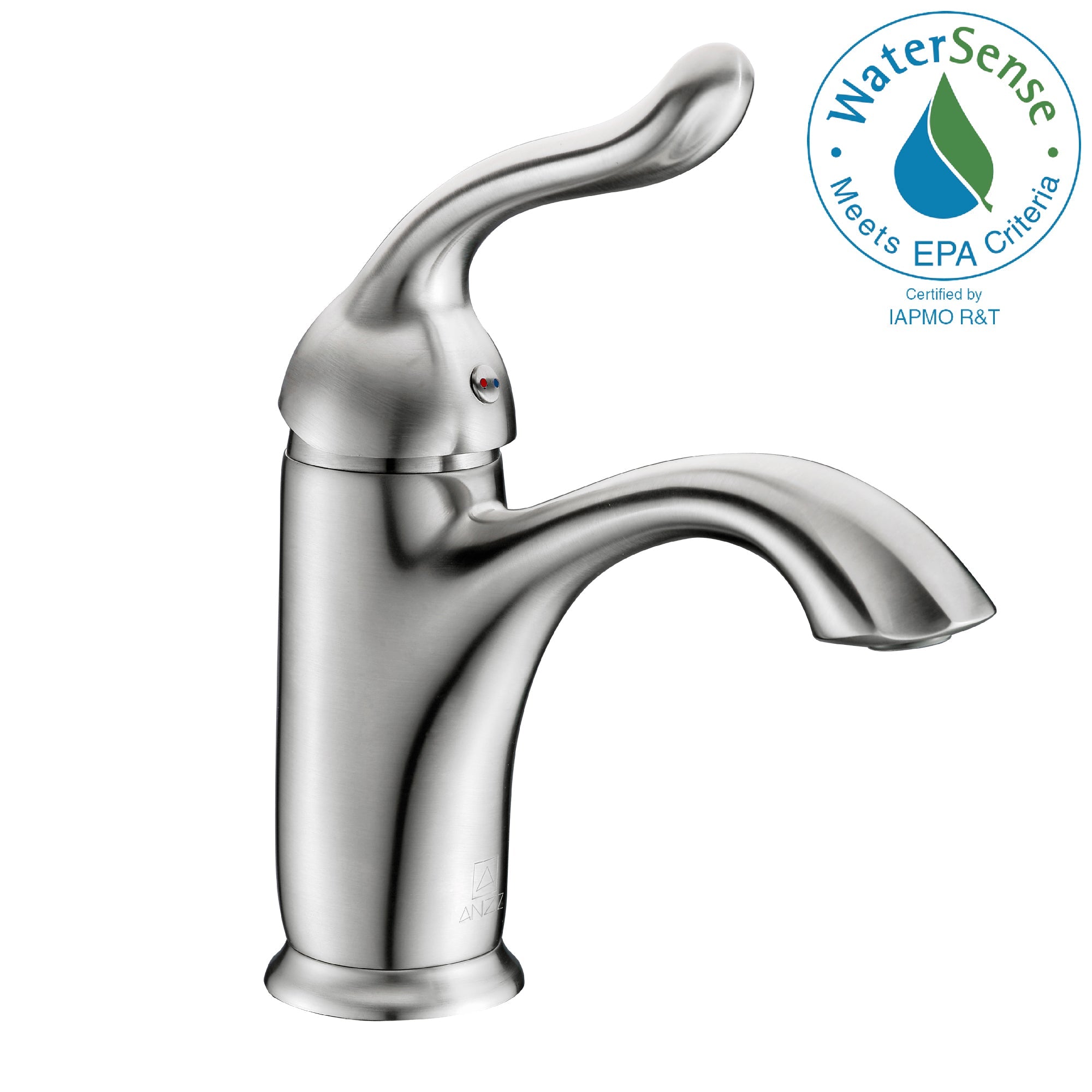 ANZZI  Arc Series Single Hole Single-Handle Low-Arc Bathroom Faucet ANZZI