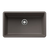 Blanco Precis SILGRANIT 30" Single Bowl Undermount Kitchen Sink Blanco