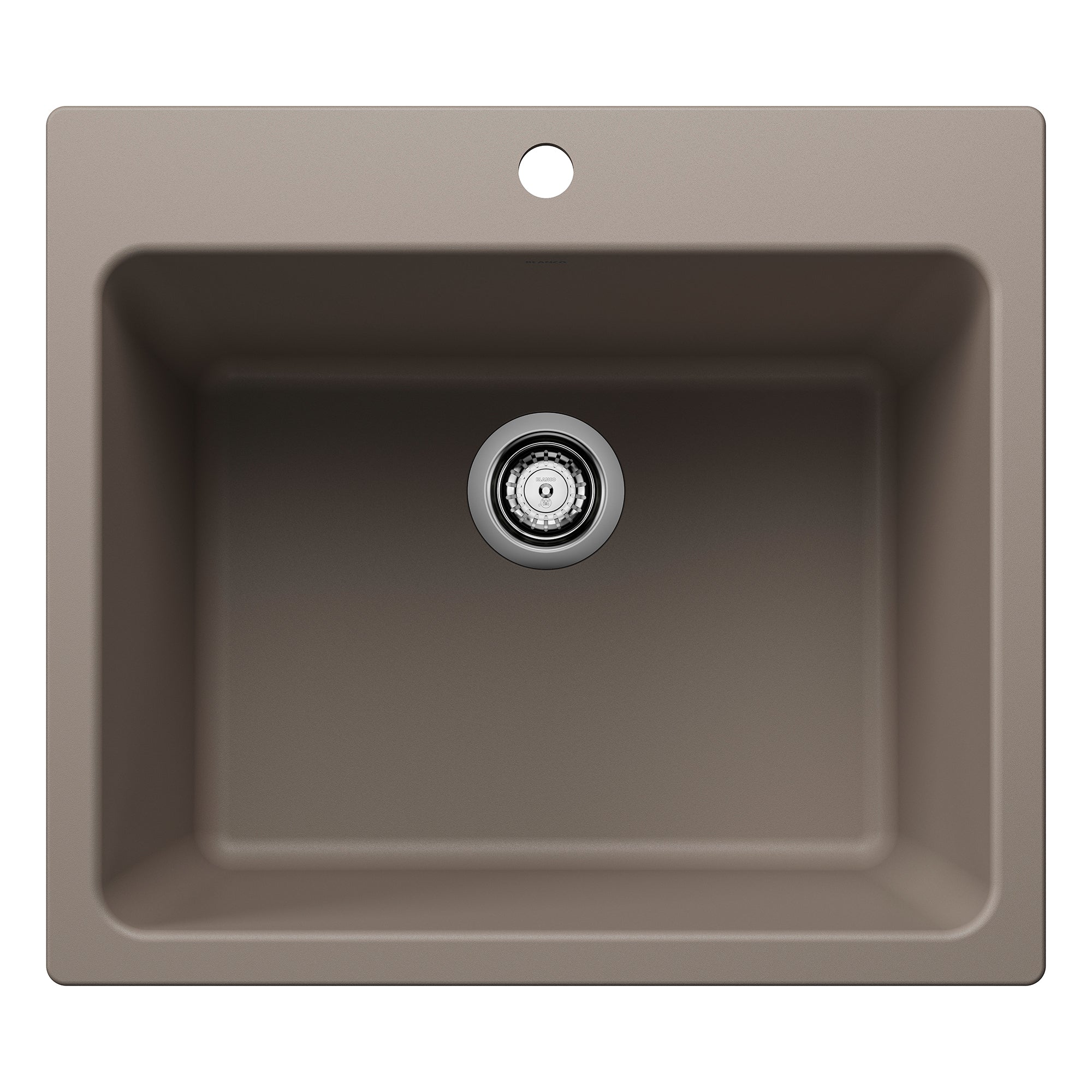 Blanco Liven SILGRANIT 25" Single Bowl Dual Mount Laundry Sink BLANCO