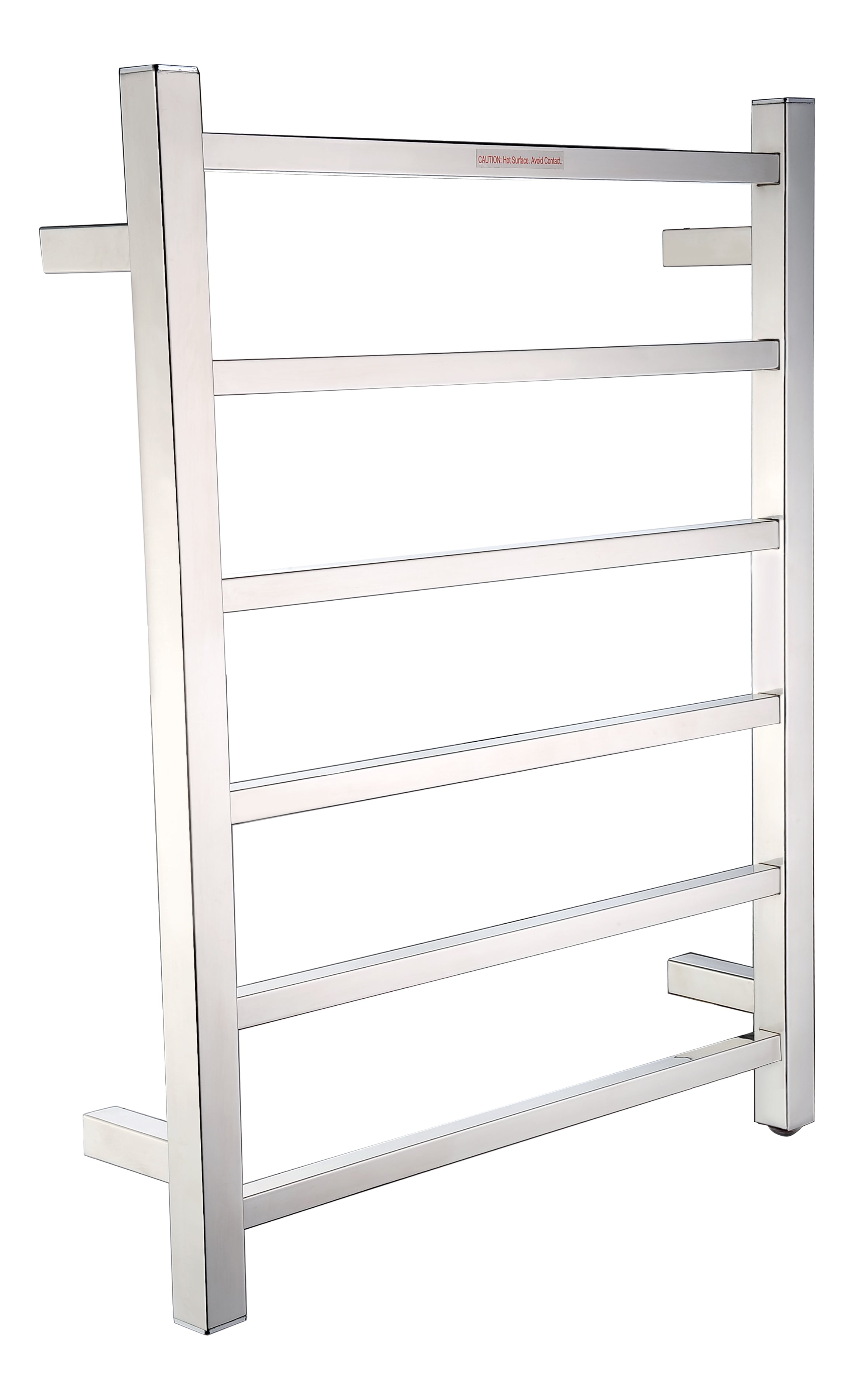 ANZZI  Charles Series 6-Bar Stainless Steel Wall Mounted Electric Towel Warmer Rack ANZZI