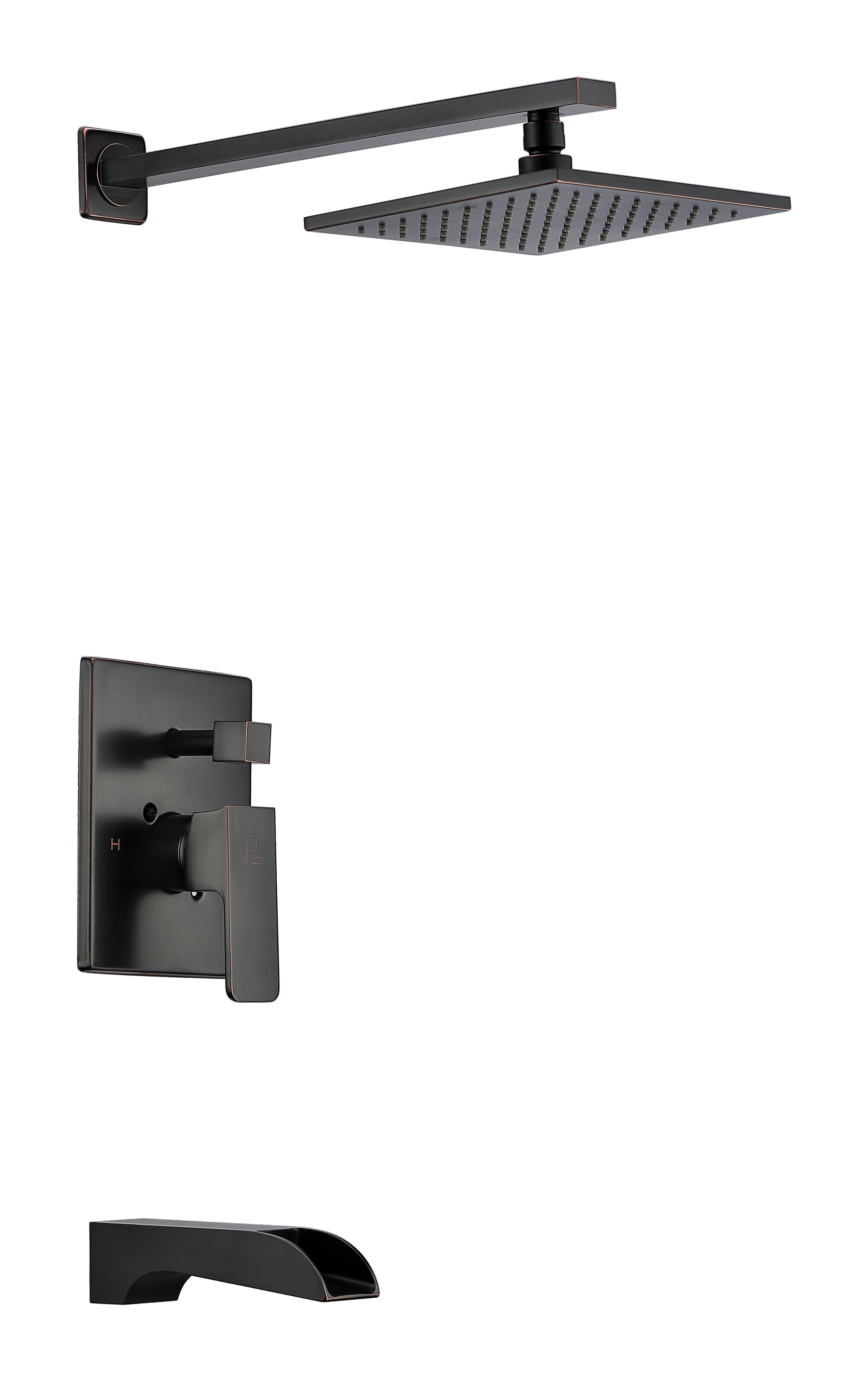ANZZI  Mezzo Series 1-Handle 1-Spray Tub and Shower Faucet ANZZI