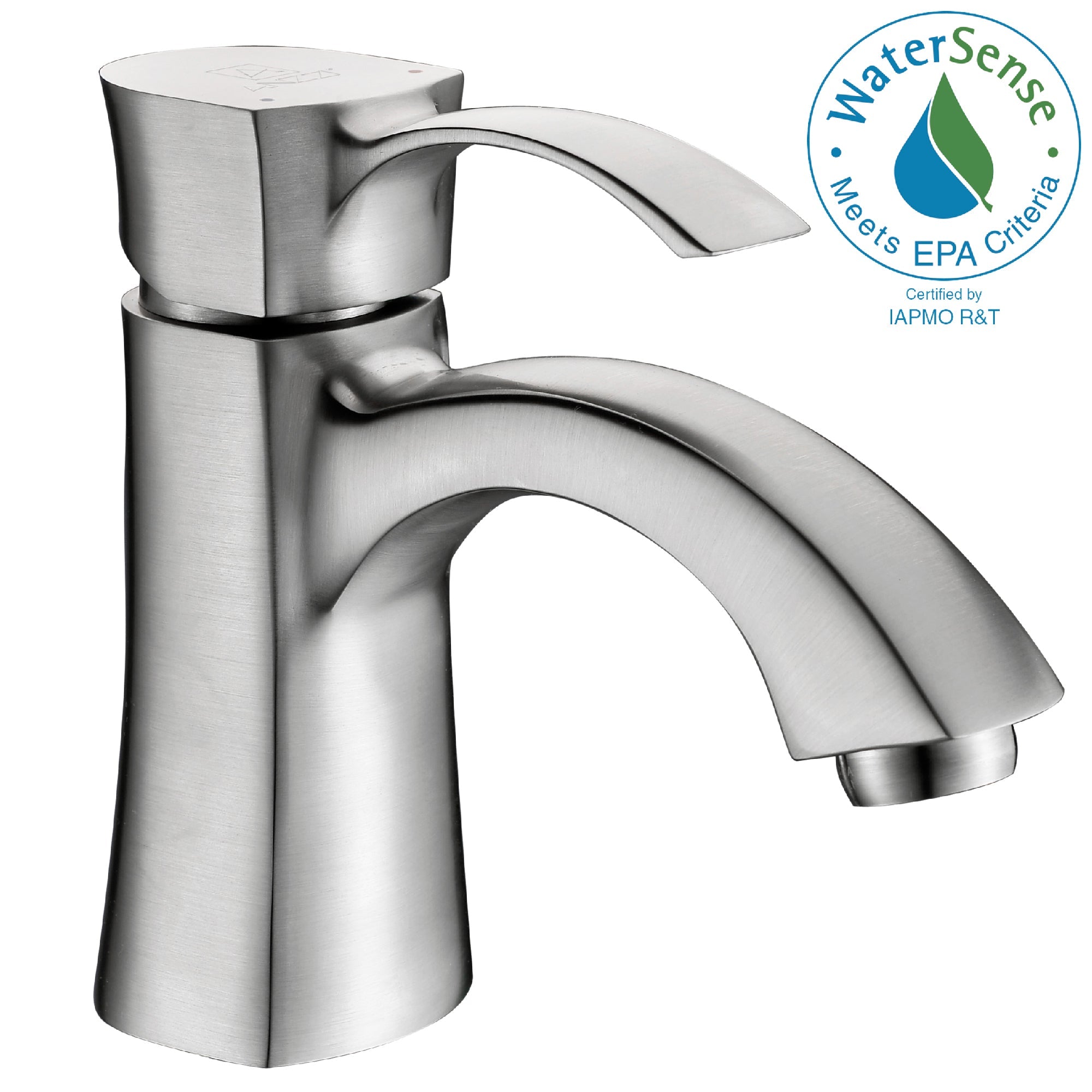 ANZZI Alto Series Single Hole Single-Handle Mid-Arc Bathroom Faucet ANZZI