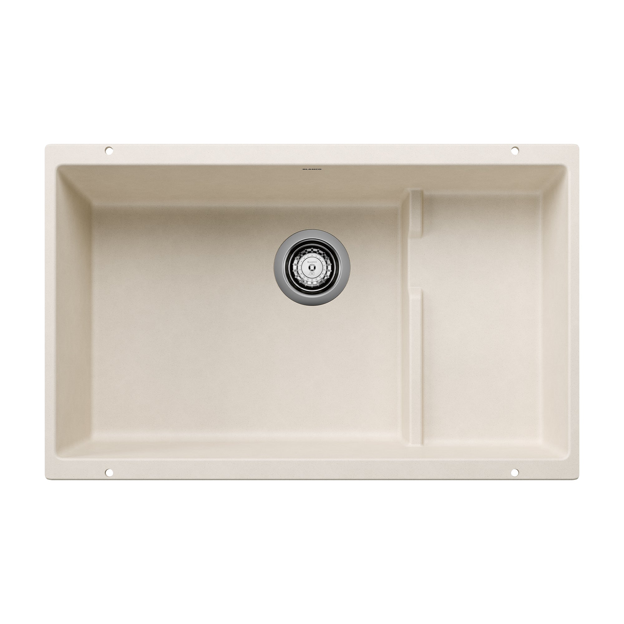 Blanco Precis Cascade SILGRANIT 29" Single Bowl Undermount Kitchen Sink with Colander BLANCO