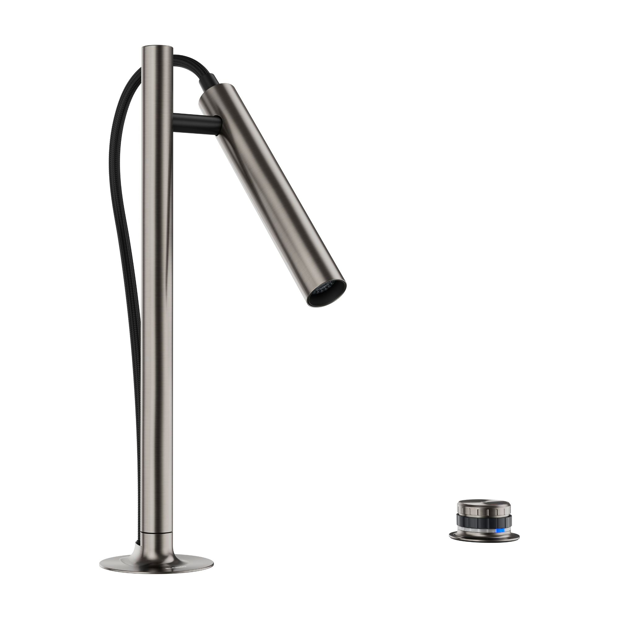 Blanco Luneoo Pull-Down Dual-Spray Kitchen Faucet with Push Button Activation BLANCO