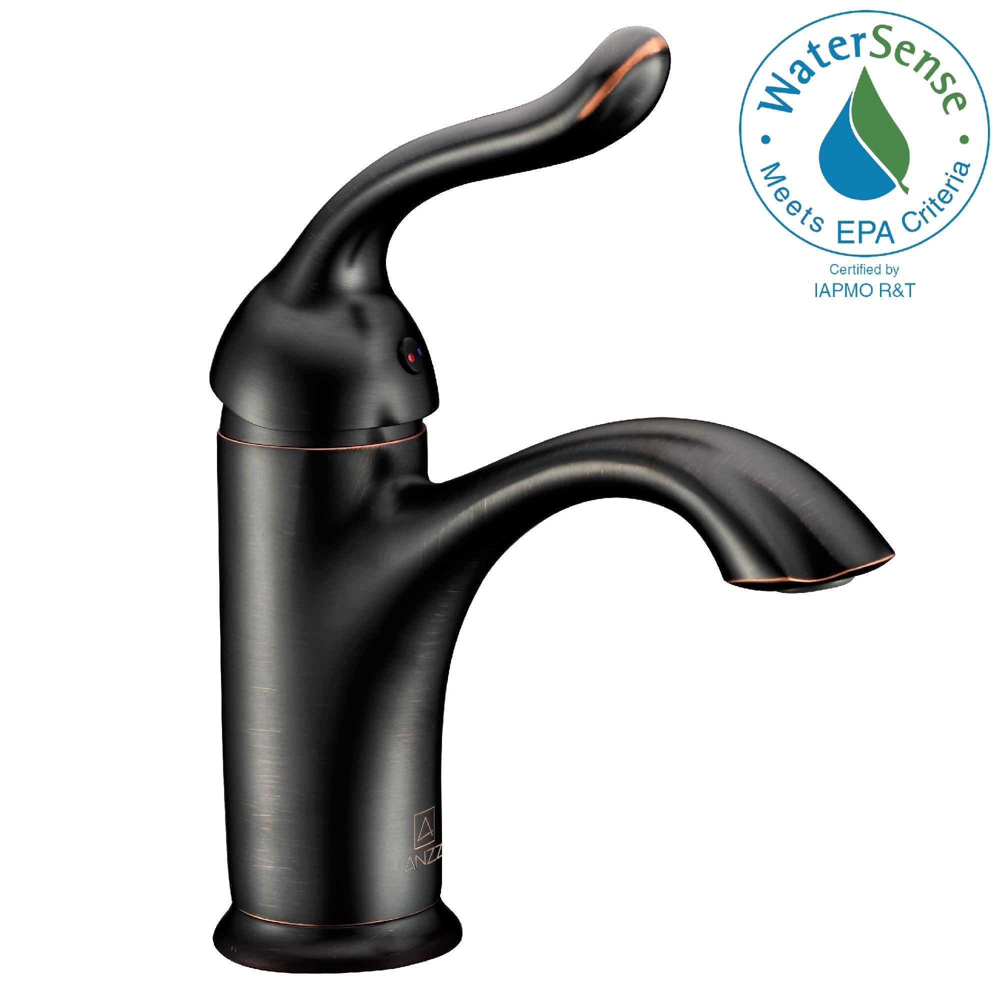ANZZI  Arc Series Single Hole Single-Handle Low-Arc Bathroom Faucet ANZZI