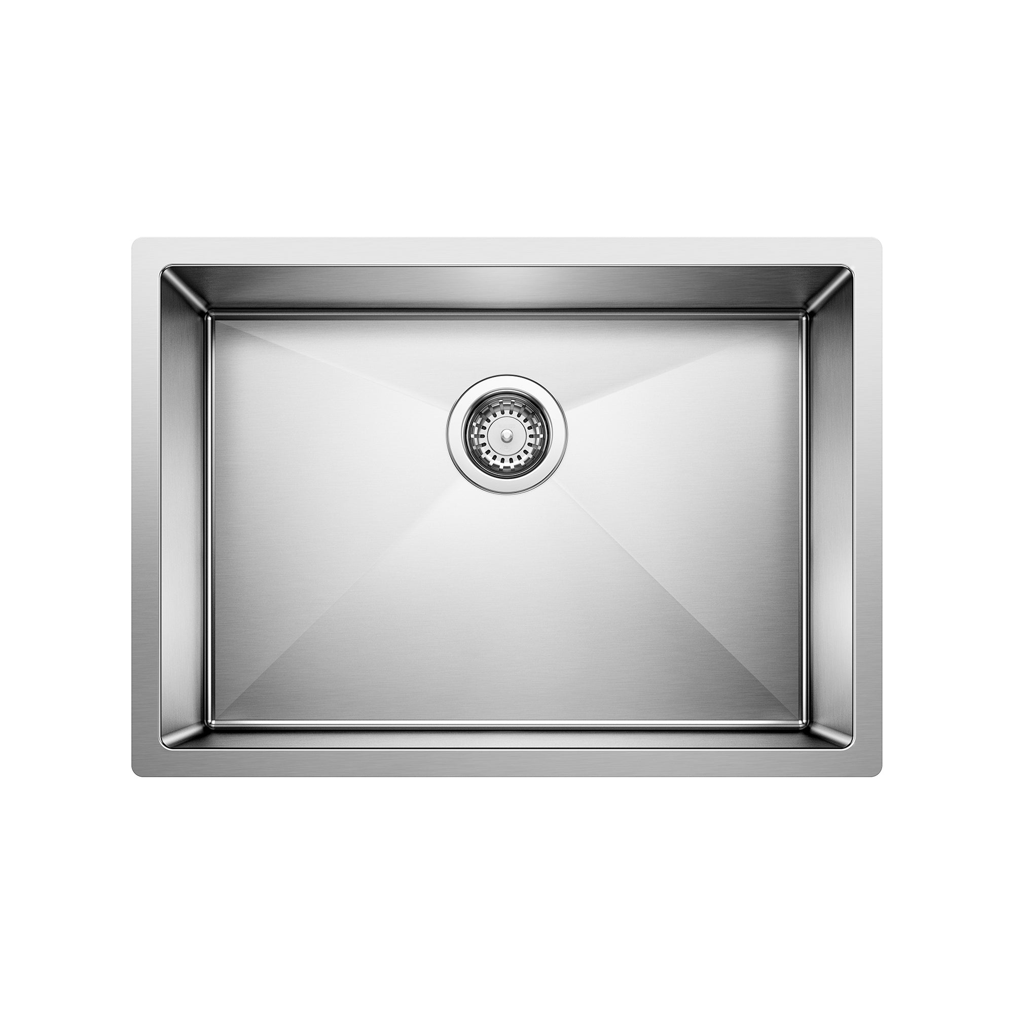 Blanco Precision R10 25" Single Bowl Undermount Stainless Steel Kitchen Sink Blanco