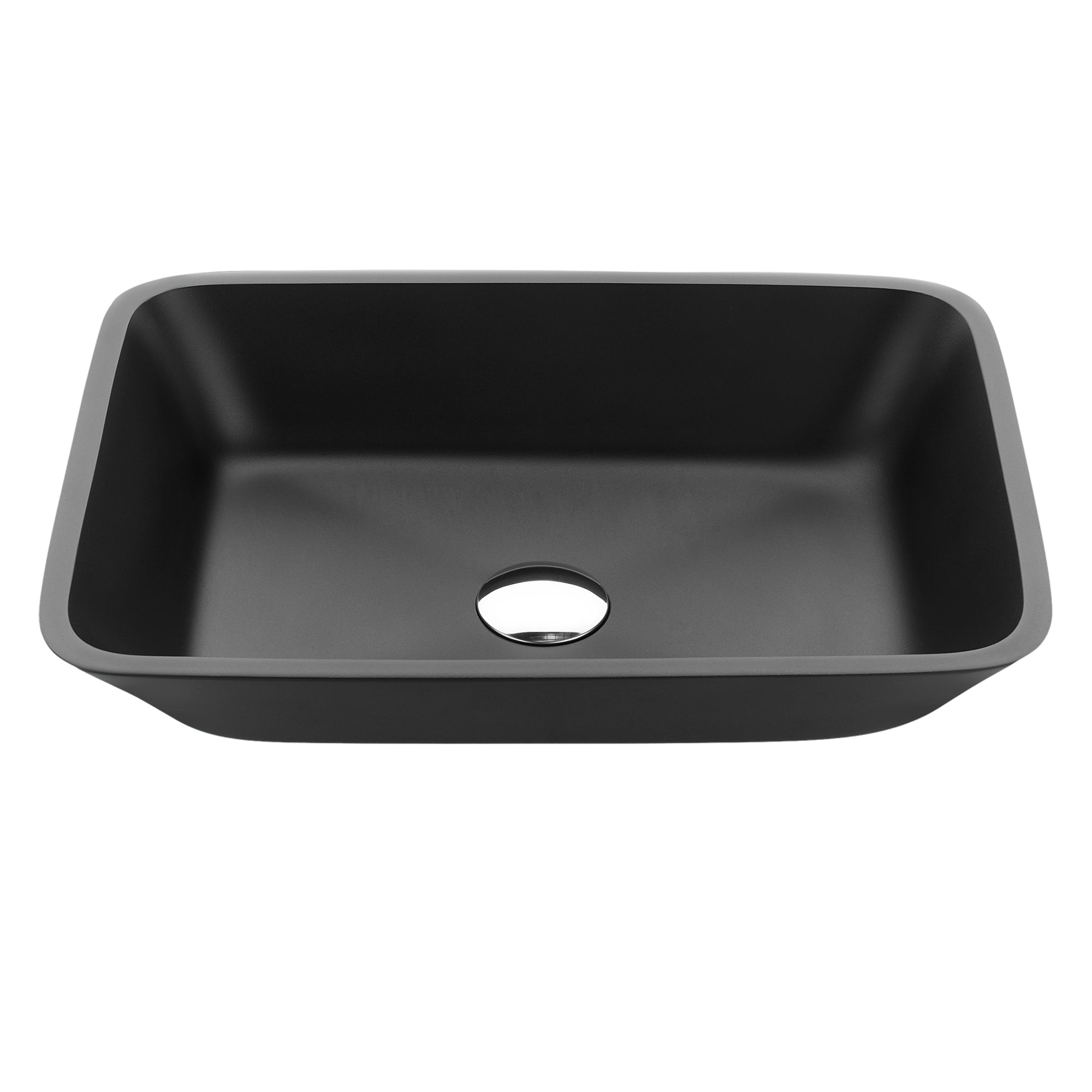 ANZZI  Innovio Rectangle Glass Vessel Bathroom Sink ANZZI