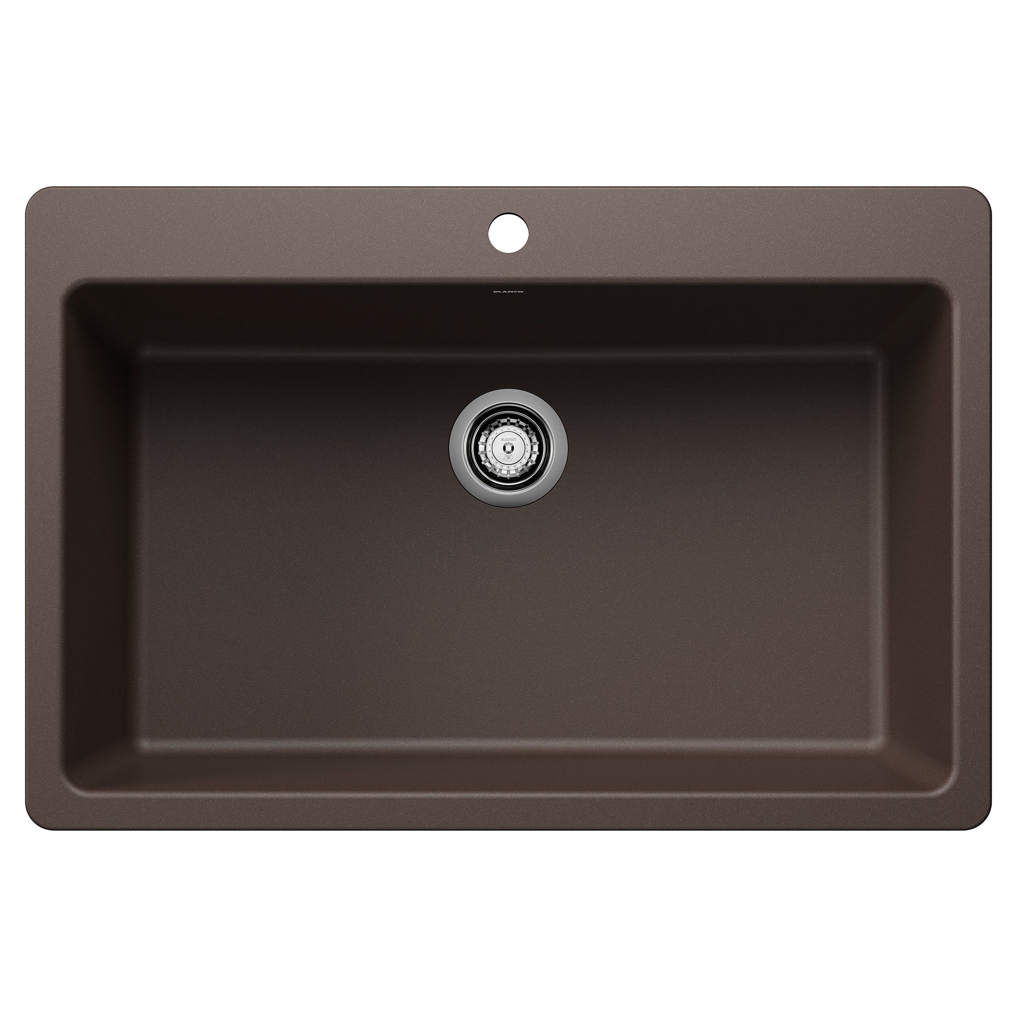 Blanco Liven SILGRANIT 33" Super Single Dual Mount Kitchen Sink BLANCO
