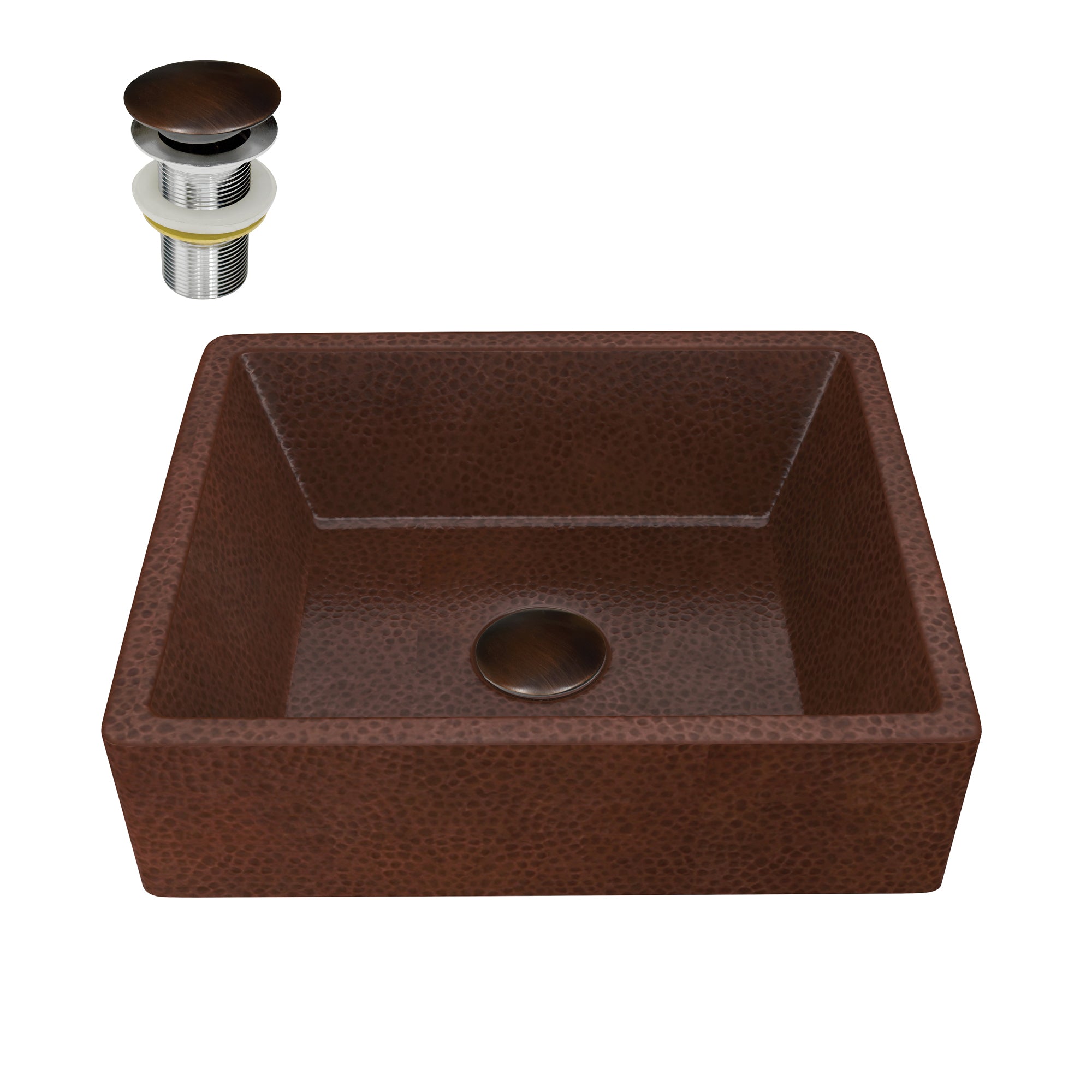 ANZZI  Attica 19 in. Handmade Vessel Sink ANZZI