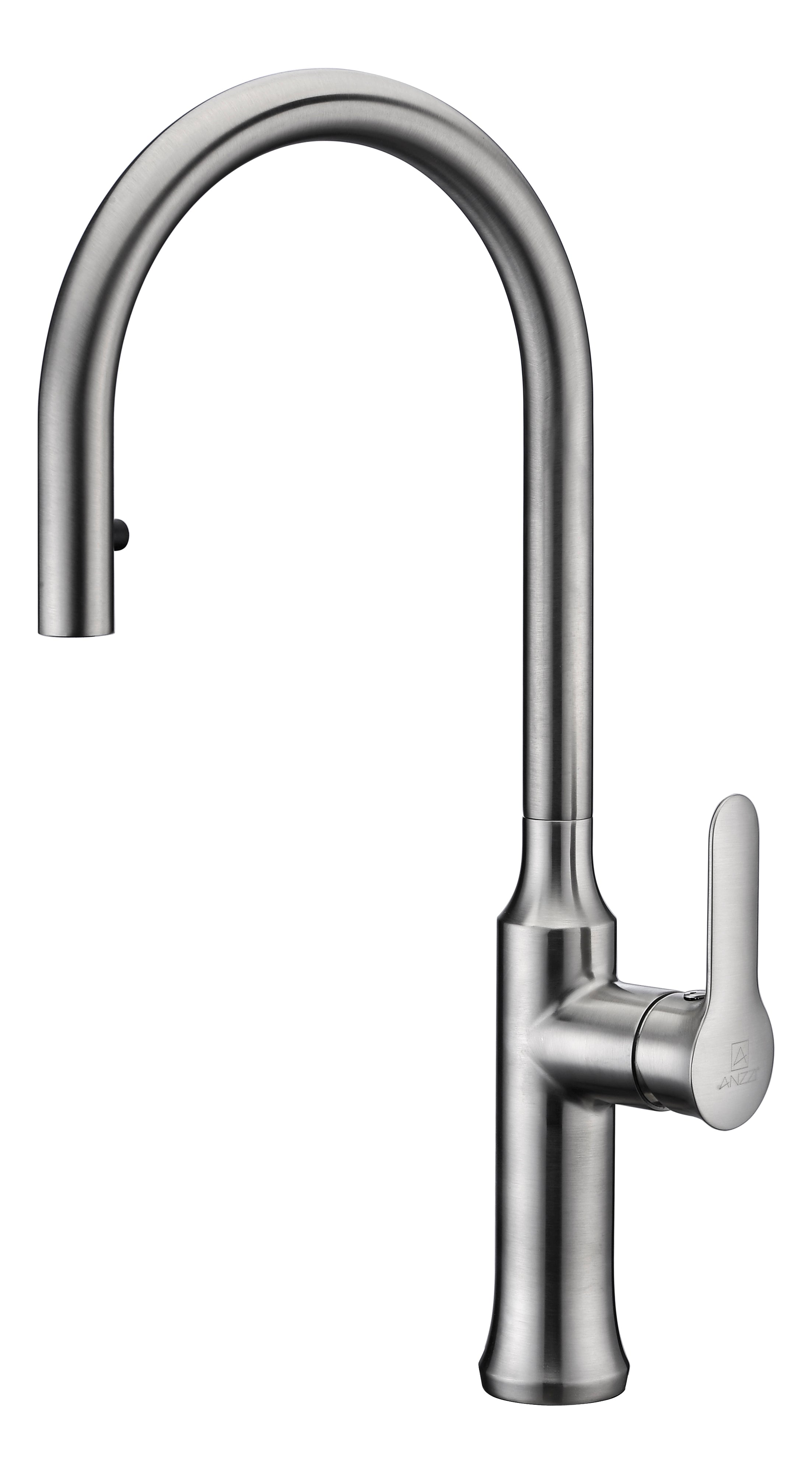 ANZZI  Cresent Single Handle Pull-Down Sprayer Kitchen Faucet ANZZI