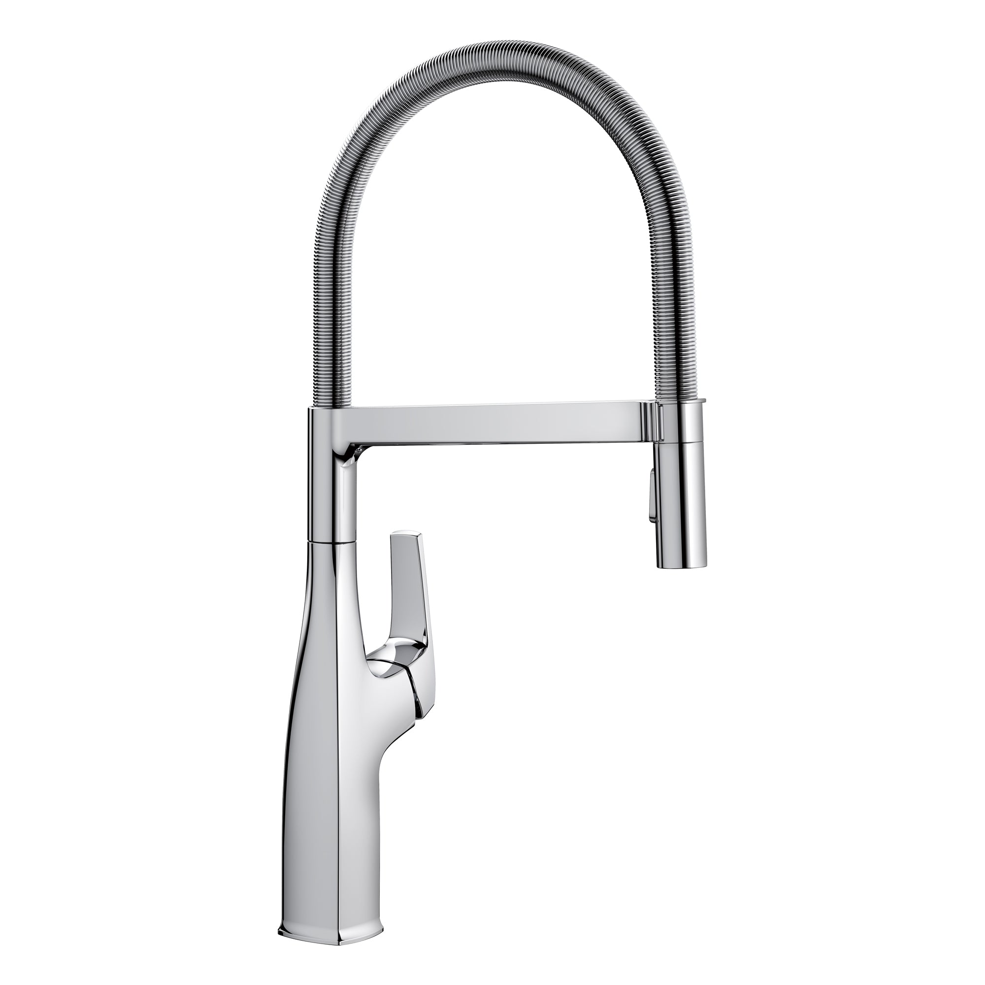 Blanco Rivana Semi-Pro Pull-Down Dual-Spray Kitchen Faucet Blanco