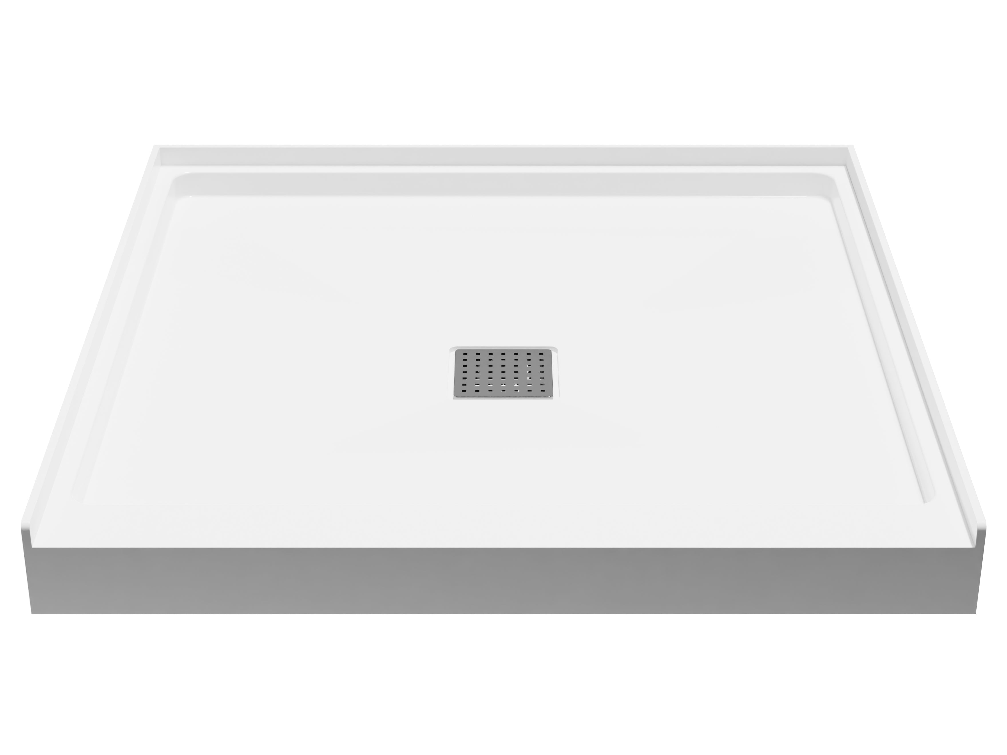 ANZZI ALEXANDER 36 in. x 36 in. Center Drain Shower Base ANZZI