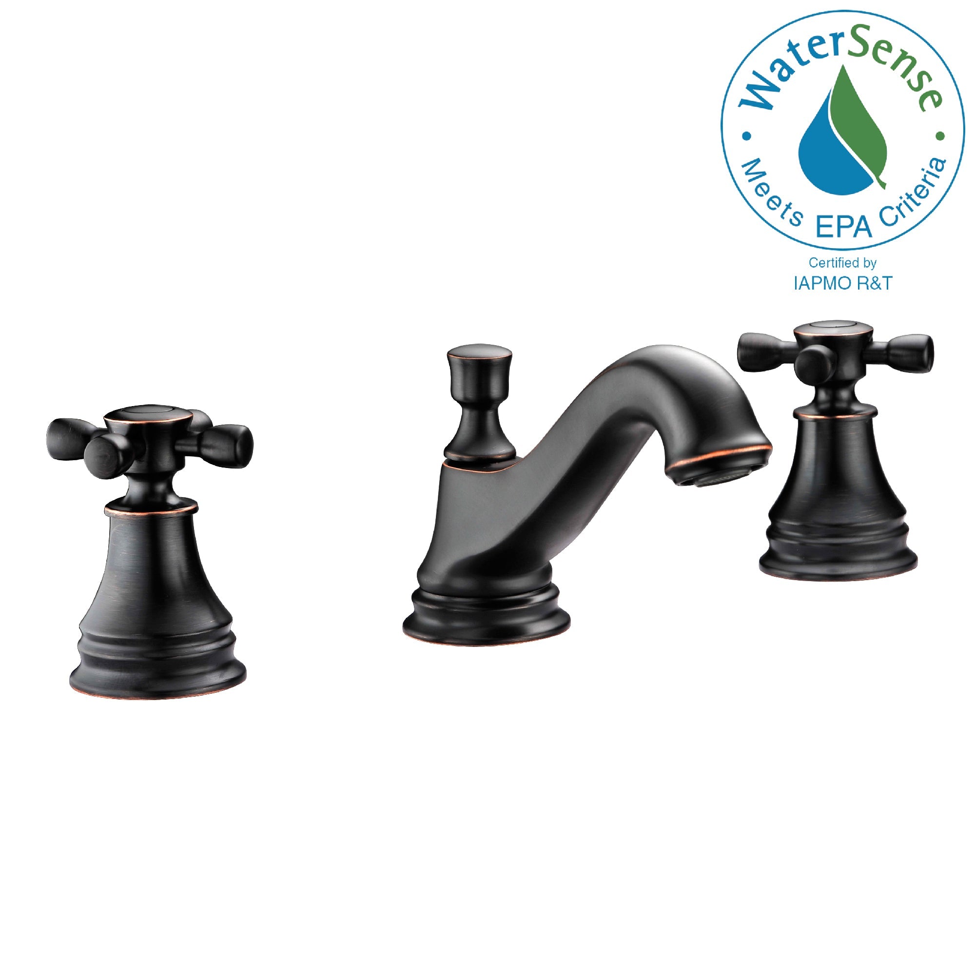 ANZZI  Melody Series 8 in. Widespread 2-Handle Mid-Arc Bathroom Faucet ANZZI