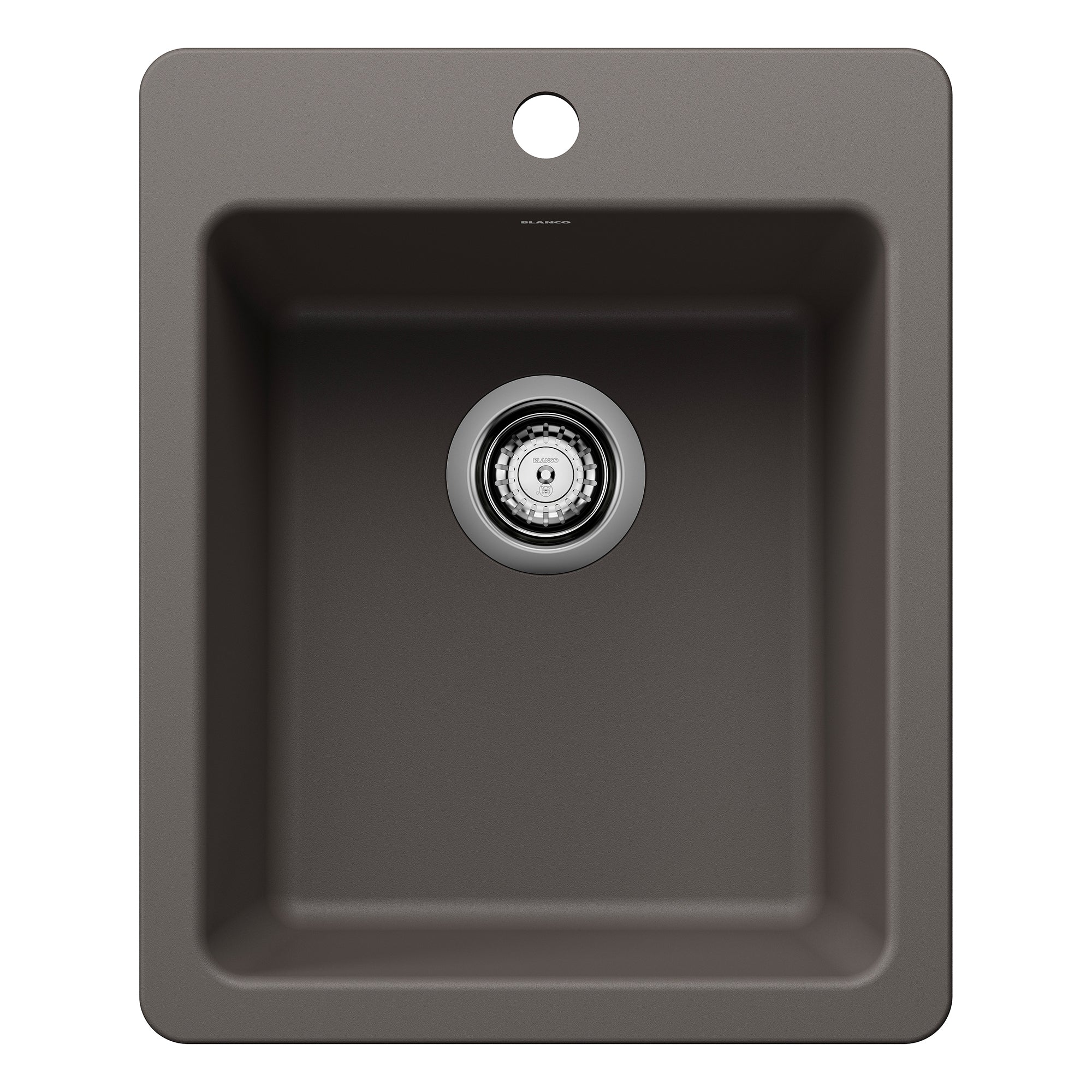 Blanco Liven SILGRANIT 17" Dual Mount Bar Sink Blanco