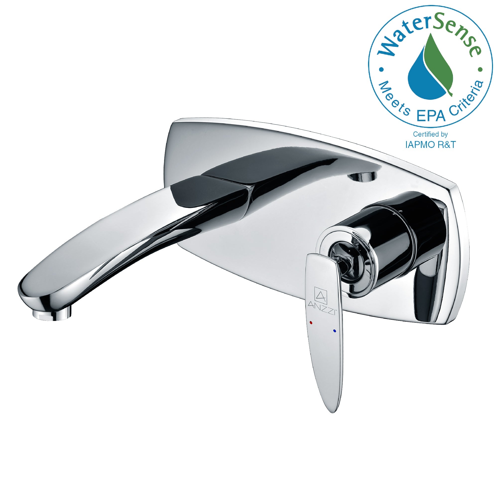 ANZZI  Voce Series Single-Handle Wall Mount Bathroom Faucet ANZZI