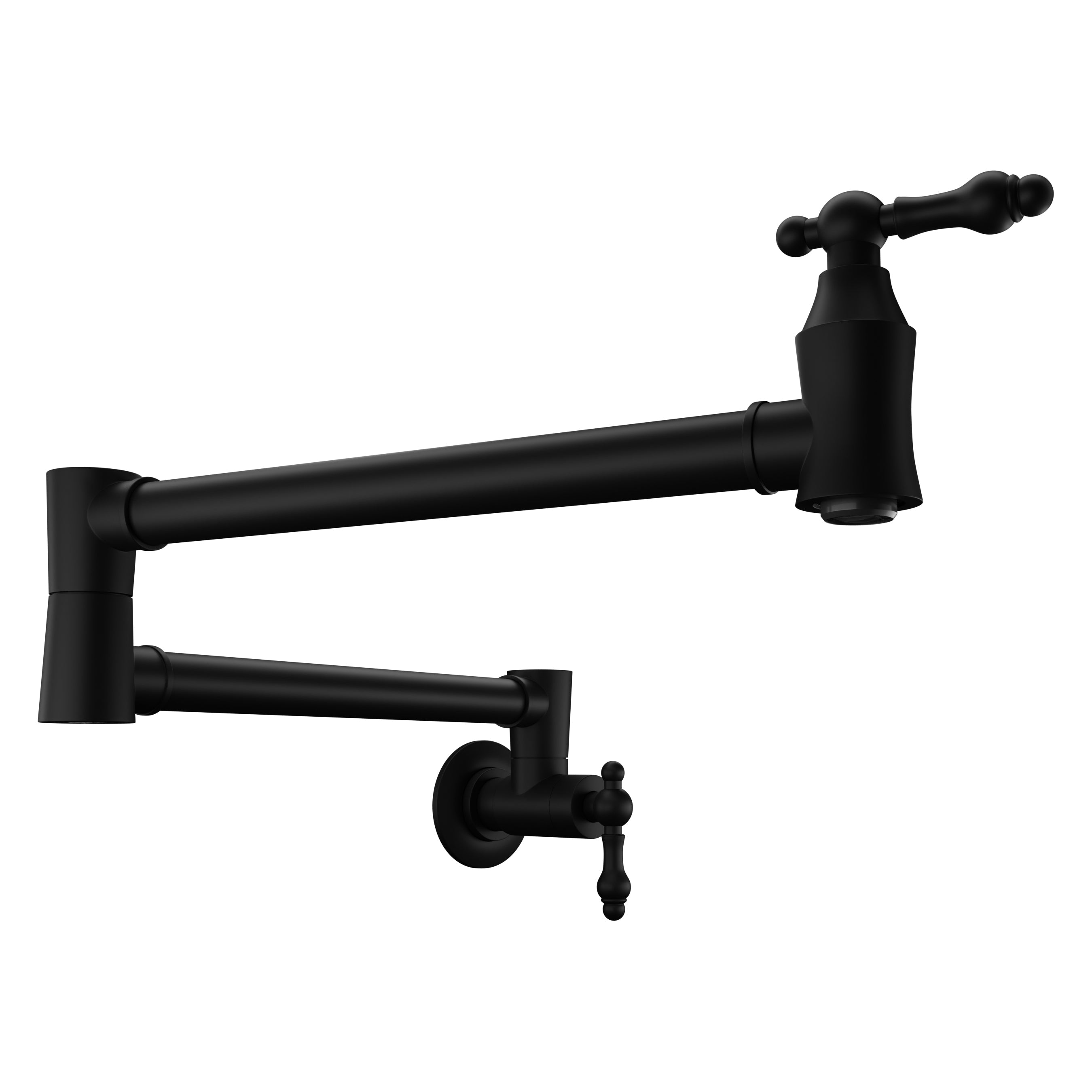 ANZZI  Marca 360-Degree 24" Wall Mounted Pot Filler with Dual Swivel ANZZI