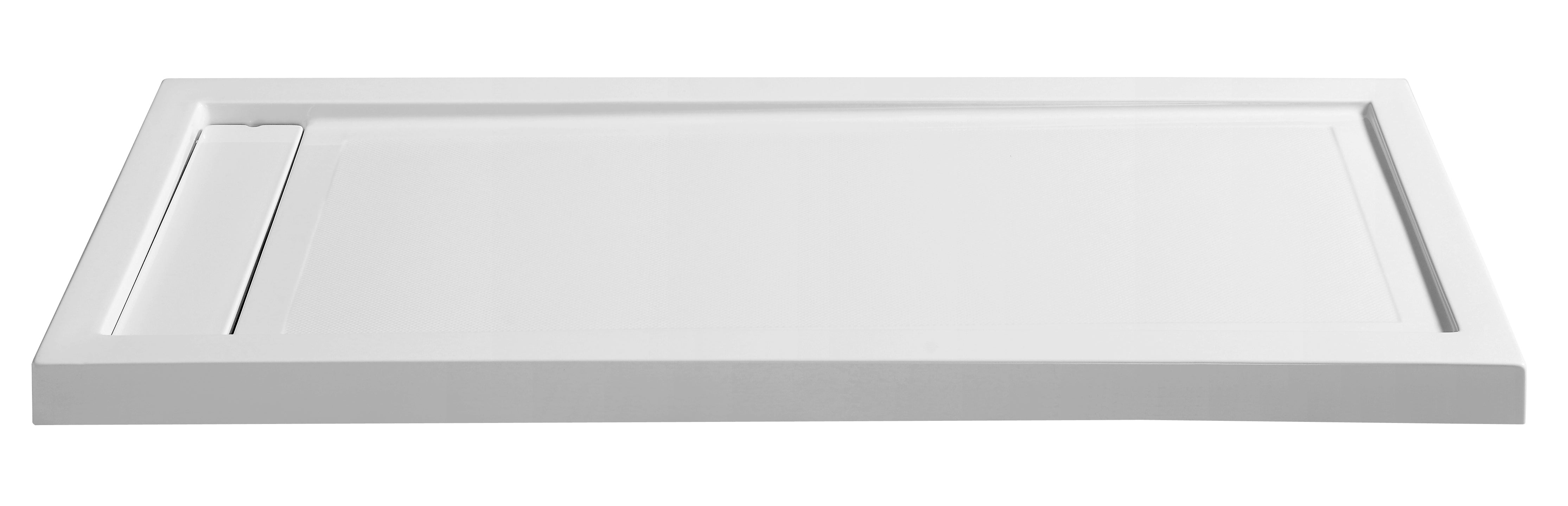 ANZZI  Meadow Series 60 in. x 32 in. Shower Base ANZZI