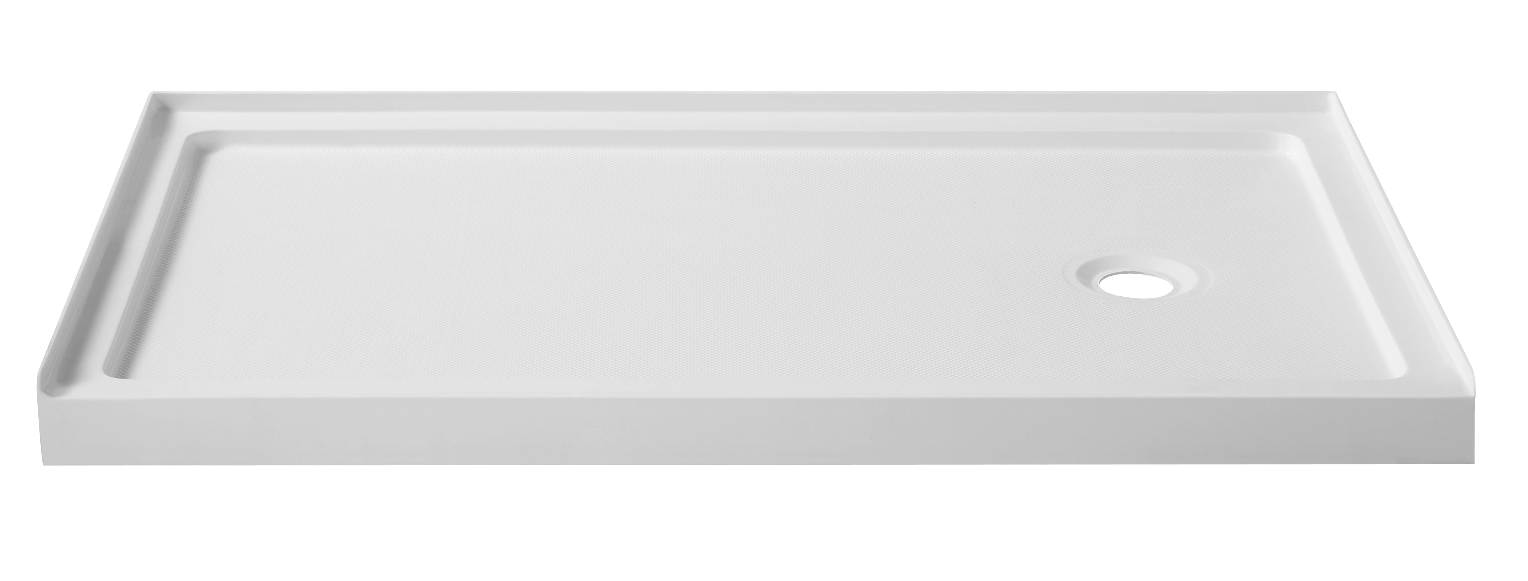 ANZZI Series 36 in. x 60 in. Single Threshold Shower Base ANZZI