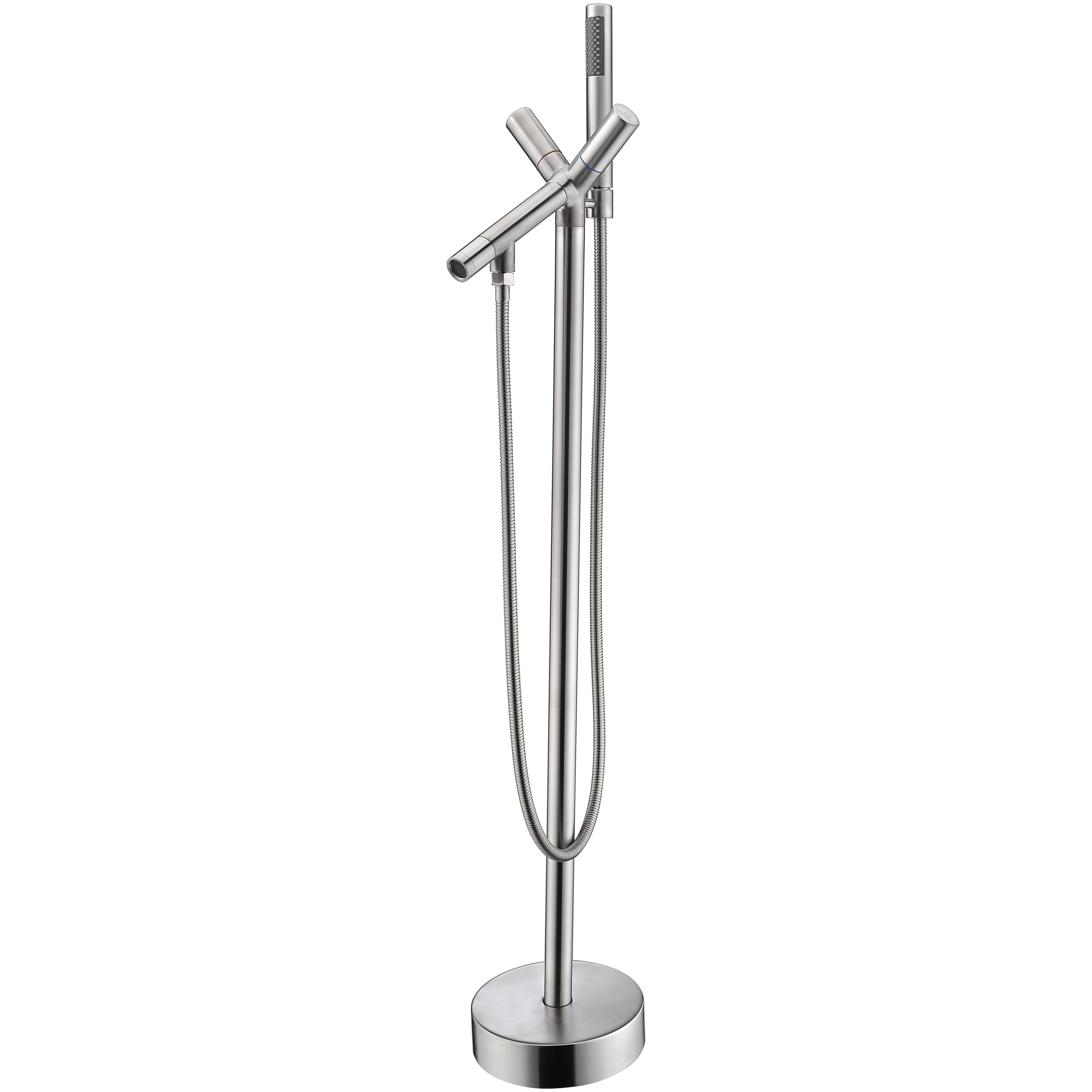 ANZZI  Havasu 2-Handle Claw Foot Tub Faucet with Hand Shower ANZZI