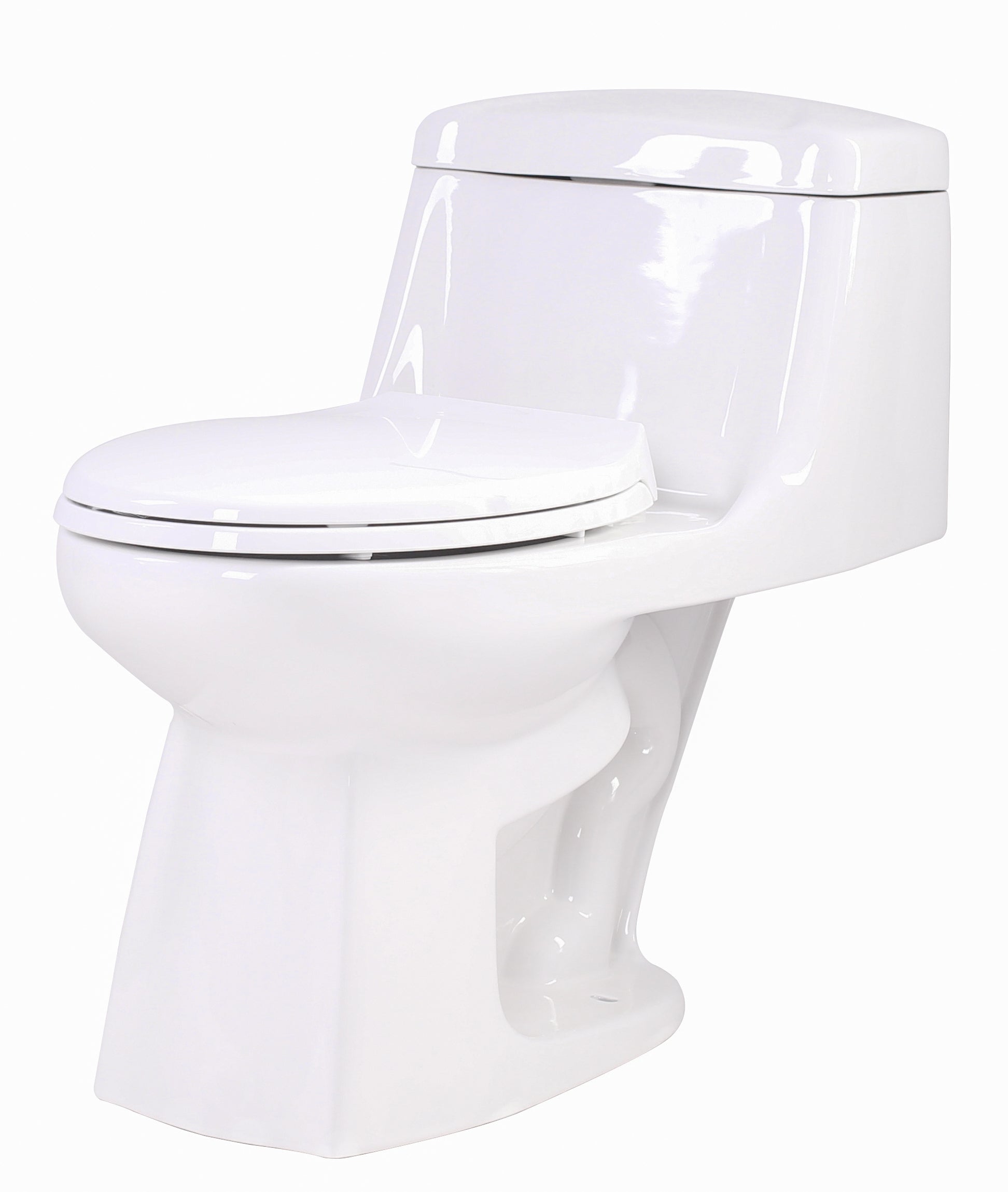 ANZZI  Templar 1-piece 1.28 GPF Single Flush Elongated Toilet ANZZI